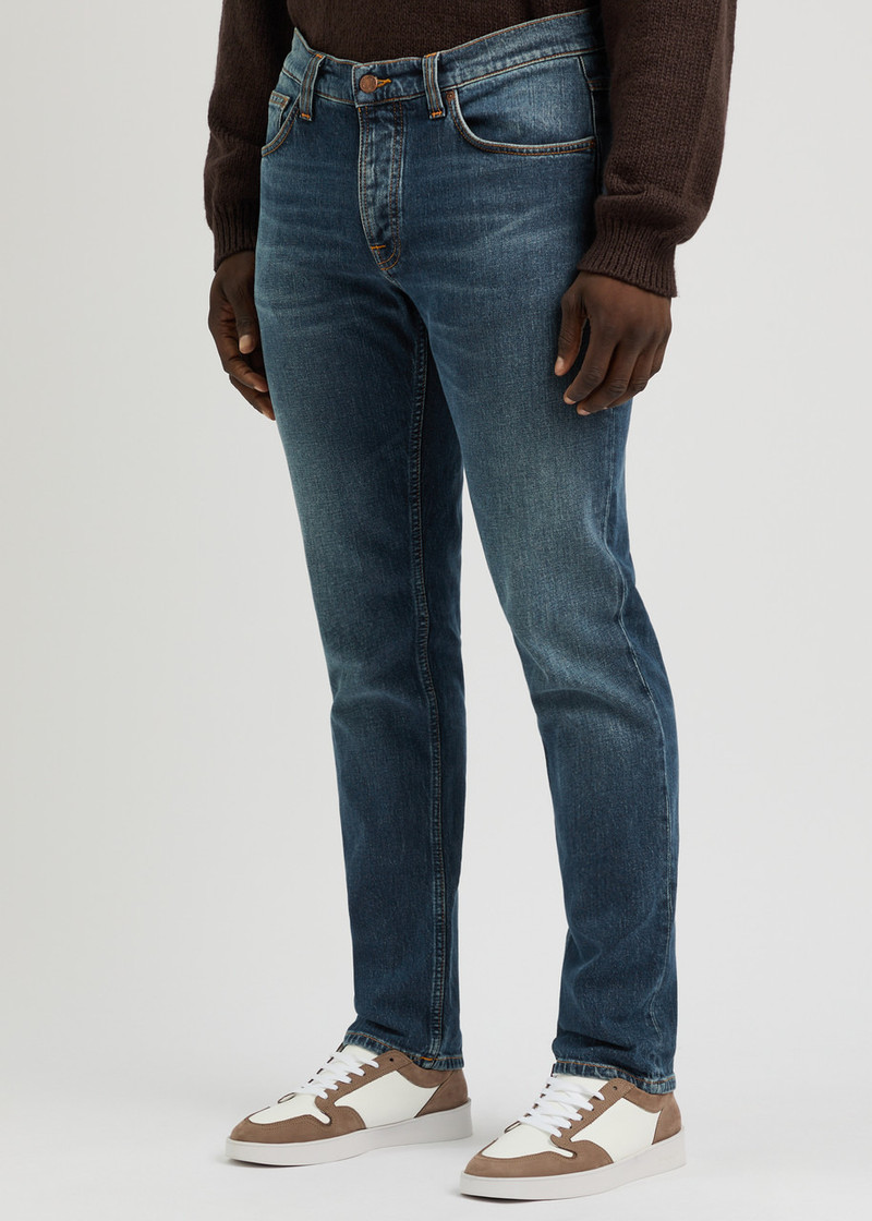 Nudie Jeans Nudie Jeans Solid Ollie Slim-leg Jeans outlook
