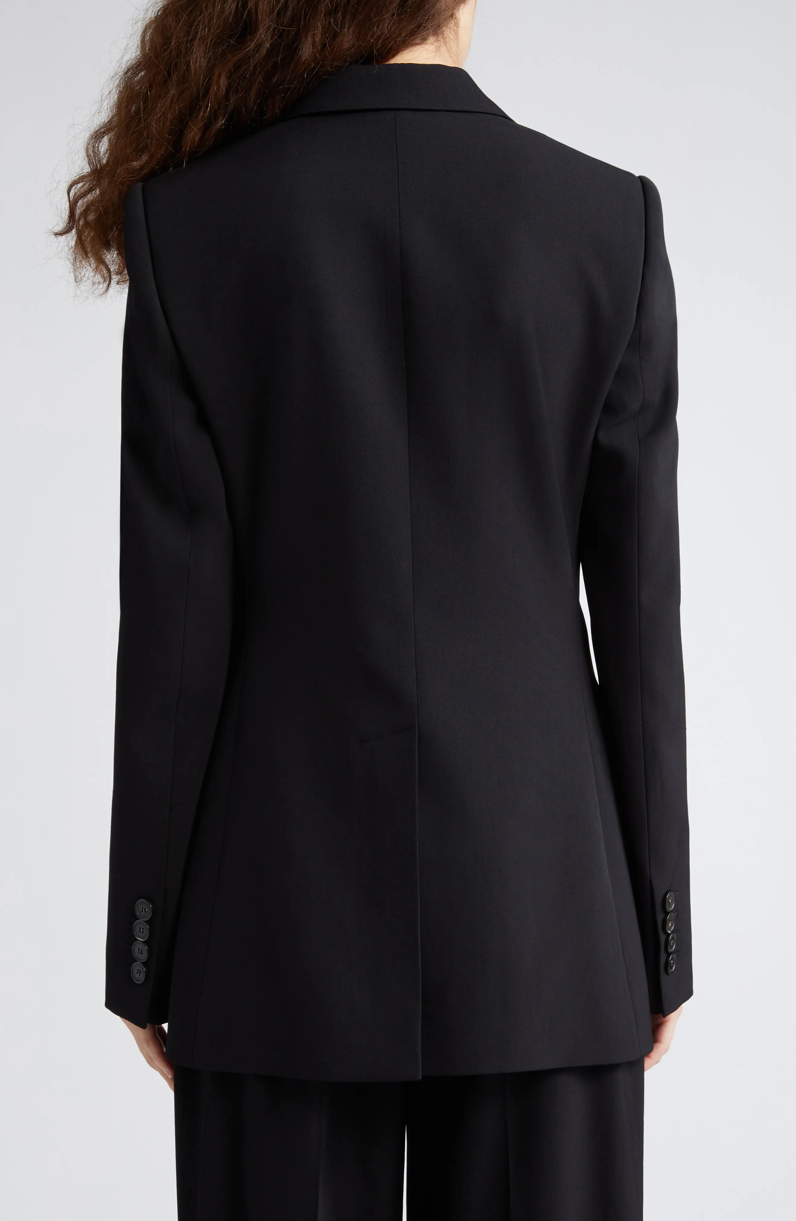 Iconic Wool Stretch Gabardine Blazer - 3