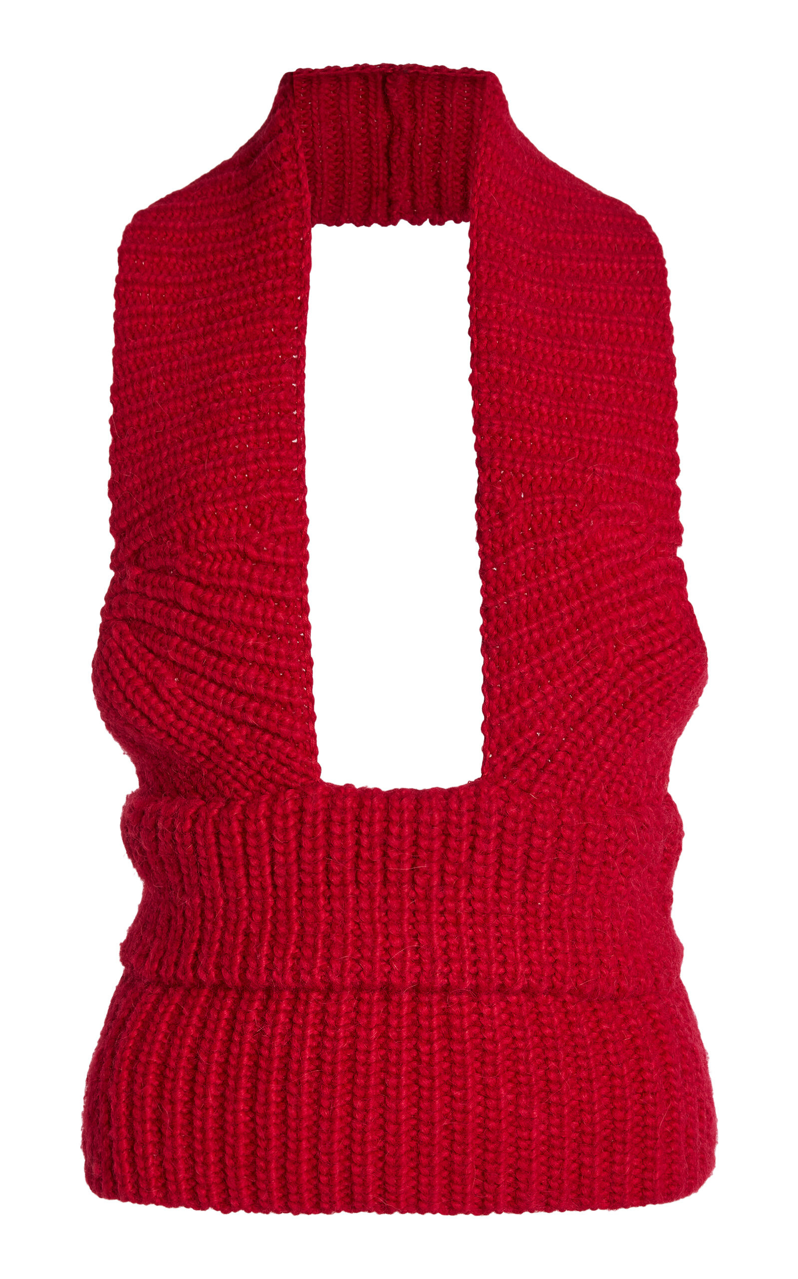 Lennox Wool Knit Top red - 1