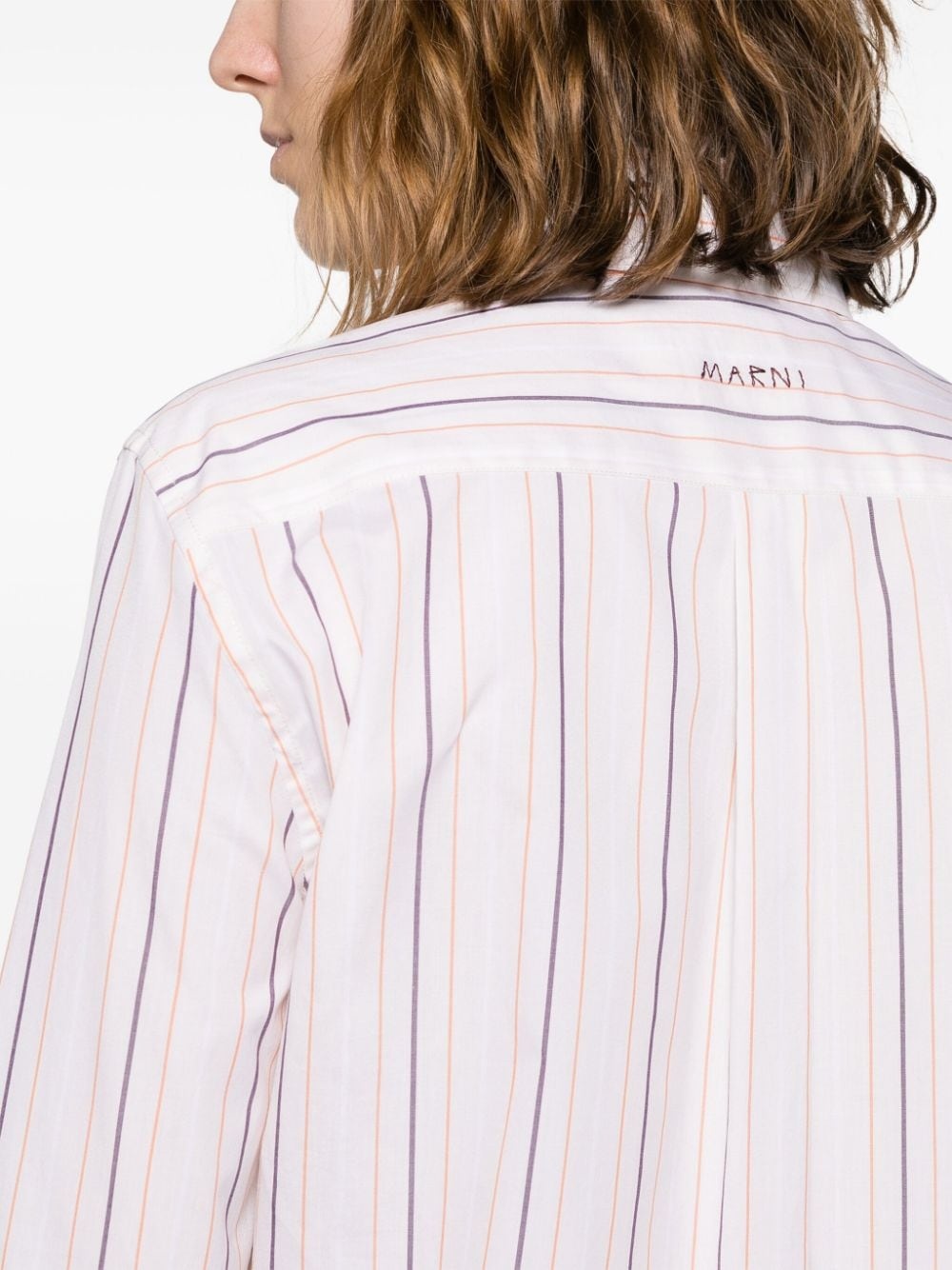 striped cotton shirt - 5
