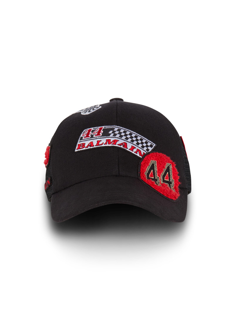 Balmain Racing cap with patches 1