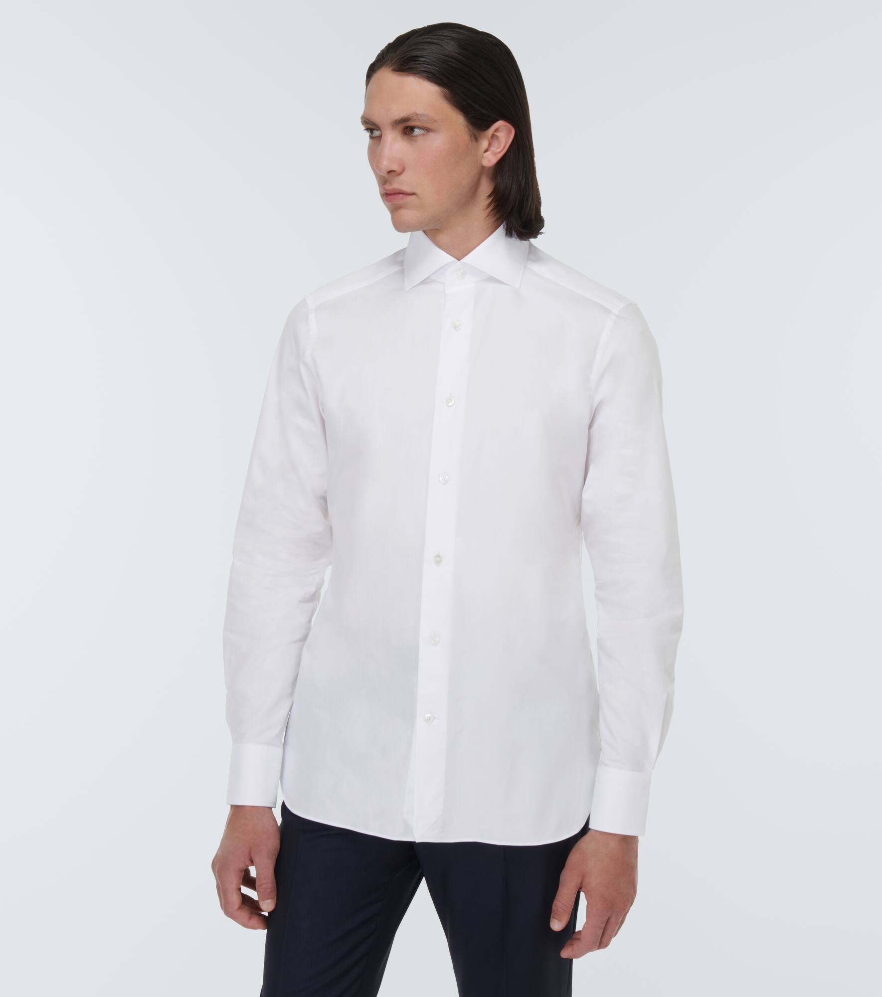 Trofeo cotton poplin shirt - 3