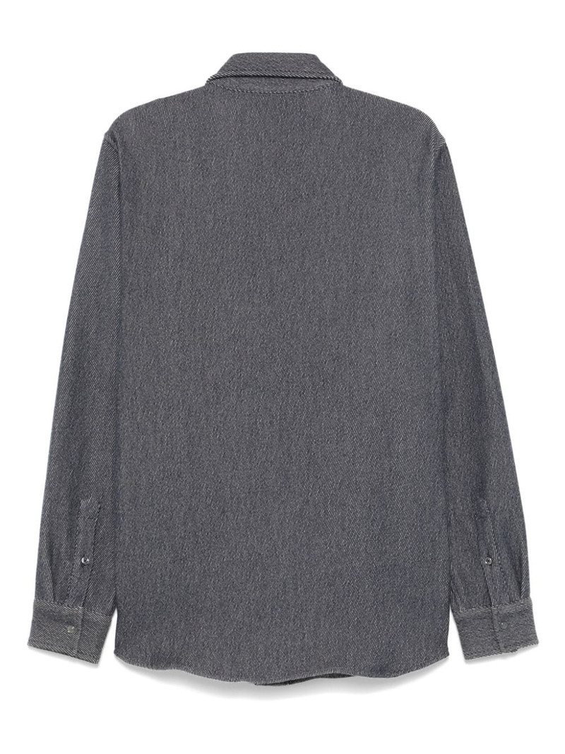 God’s True Cashmere denim cashmere shirt outlook