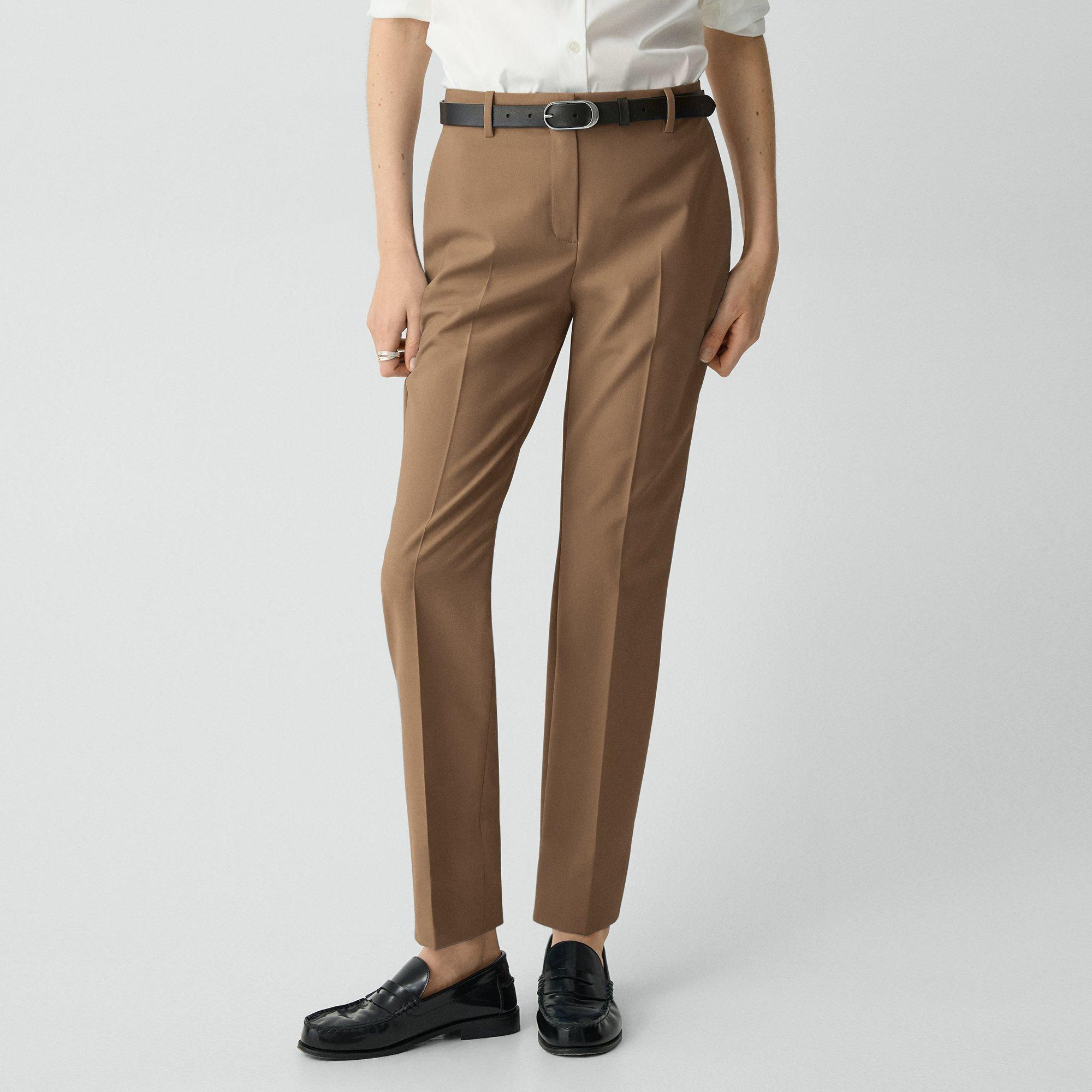 Treeca Full Length Pant in Good Wool - 5
