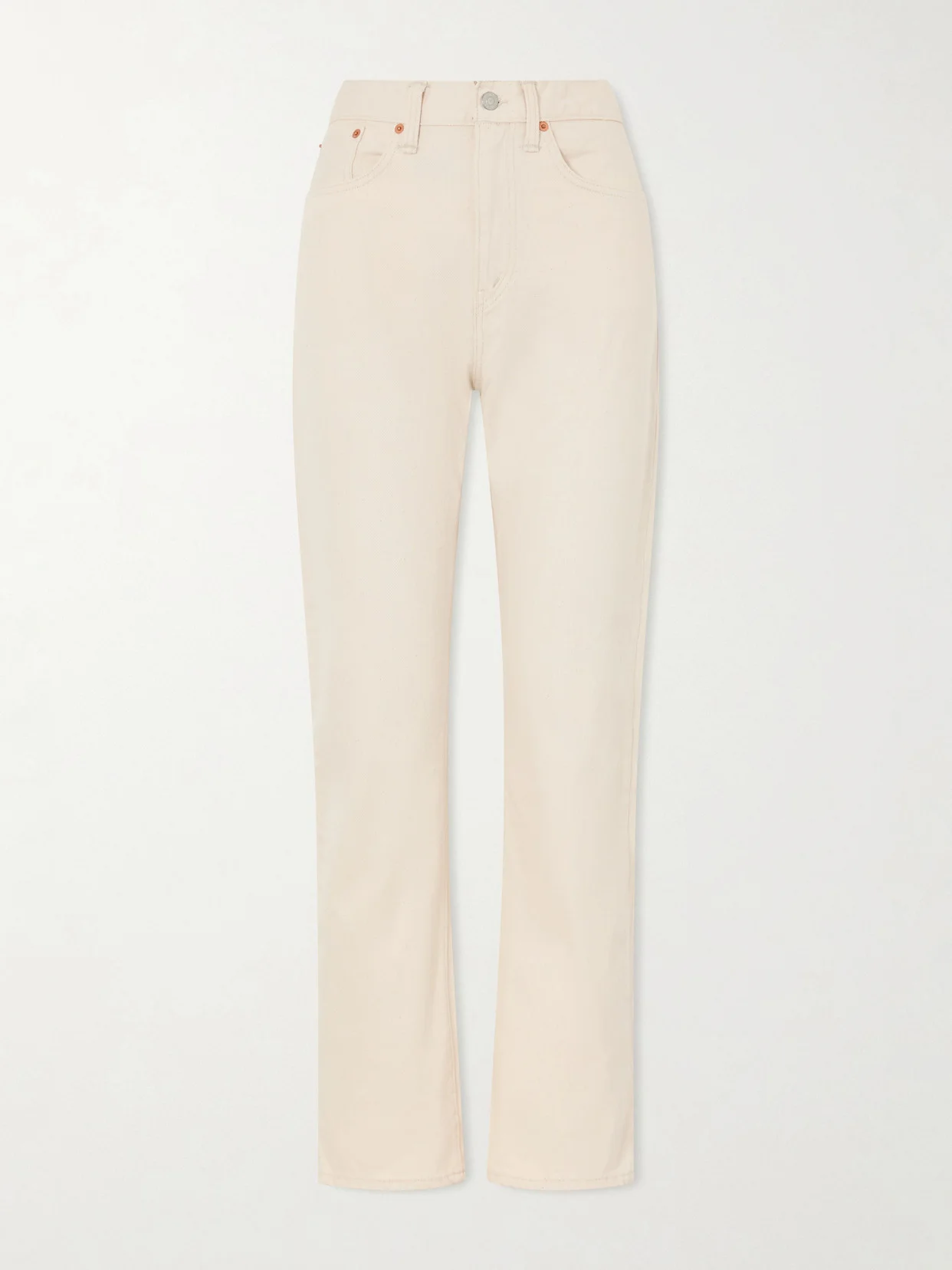 Mid-rise Straight-leg Jeans - 1