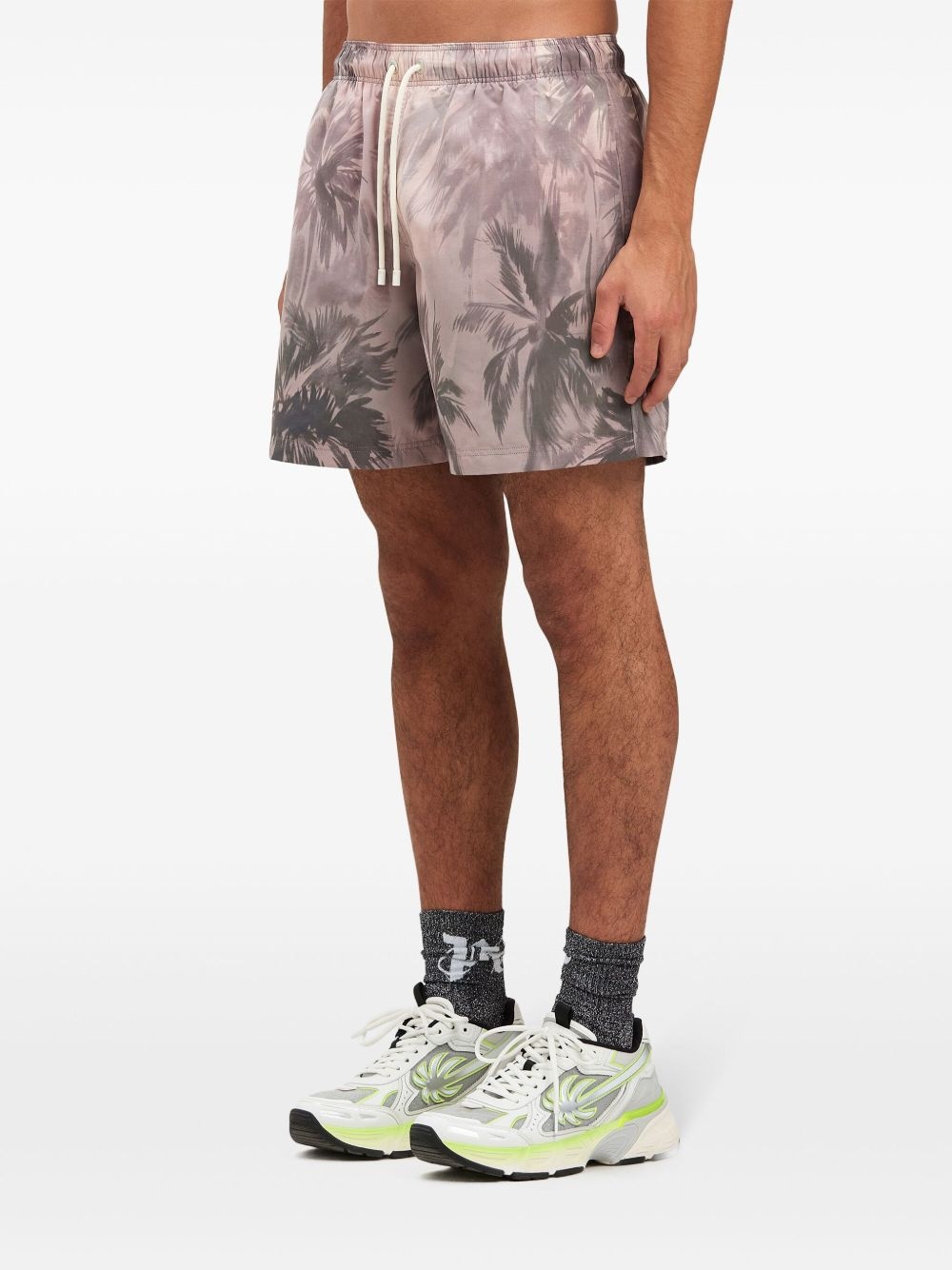 Sunset Palms swim shorts - 4