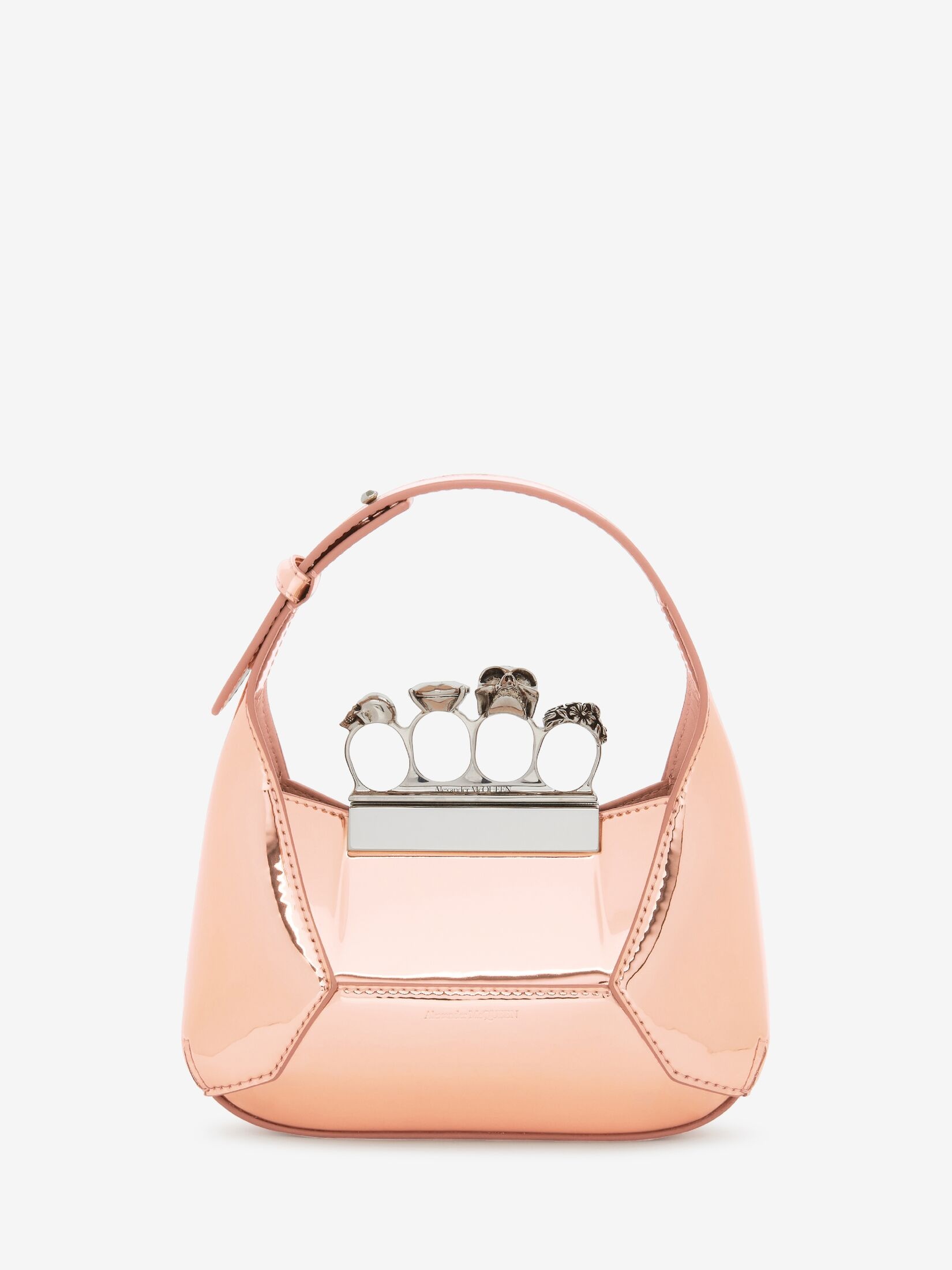 Women's The Jewelled Hobo Mini Bag in Copper - 1
