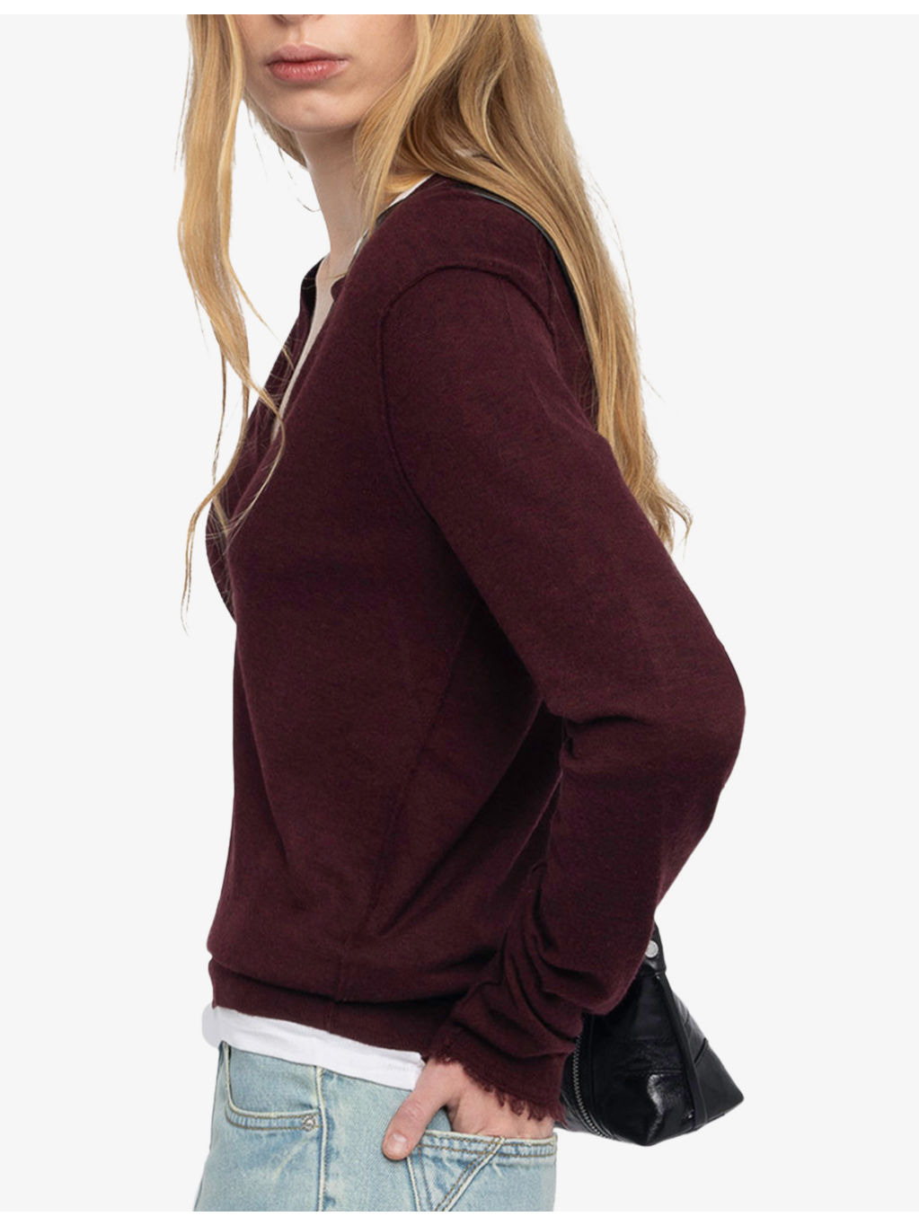 Rivy embroidered-wings cashmere jumper - 4
