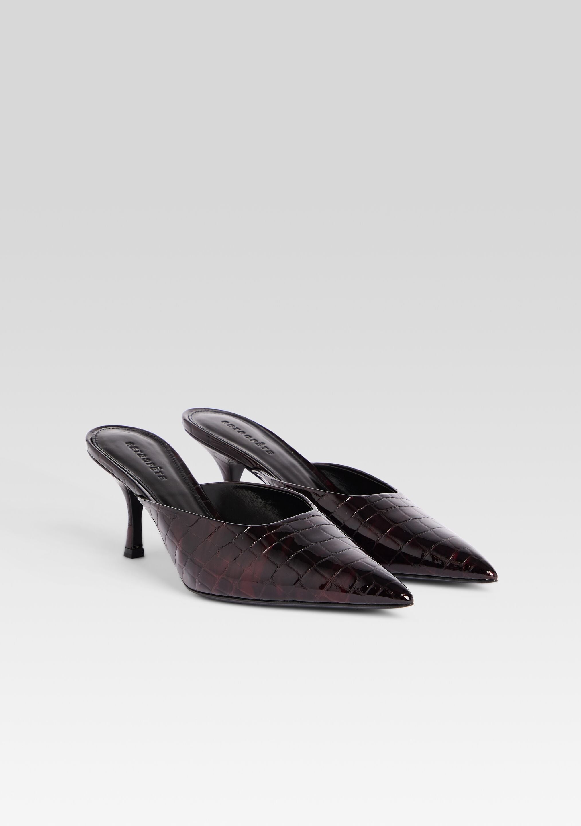 BONNIE LEATHER MULE - 3