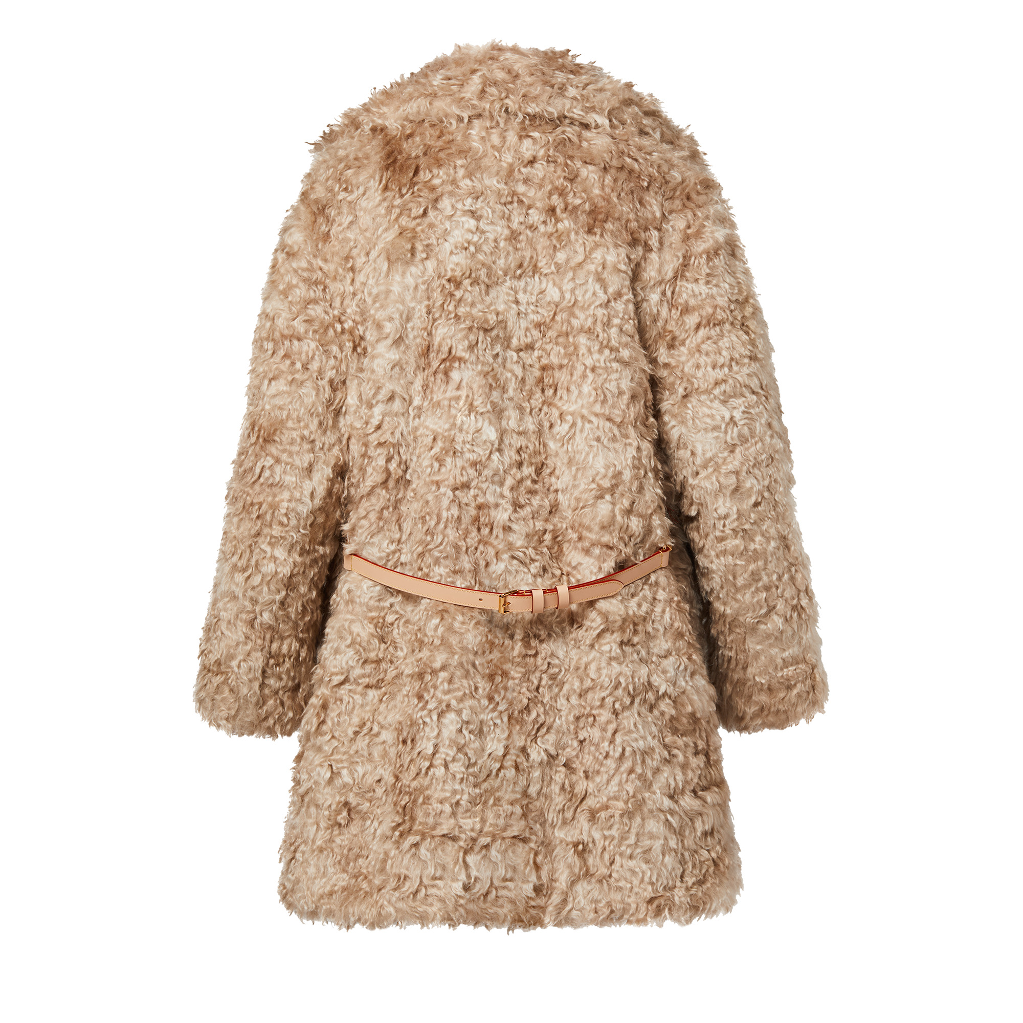 Oversized Faux Fur Coat - 3