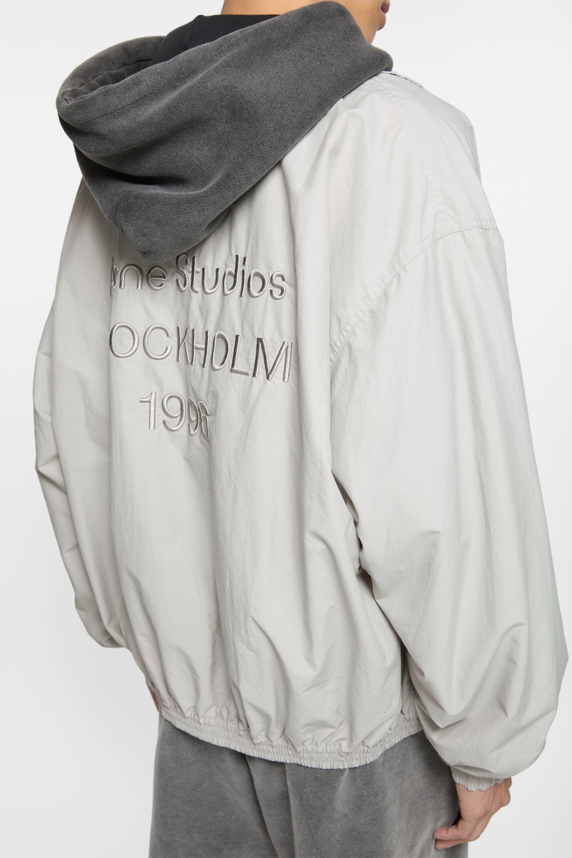 Logo jacket - Grey - 7