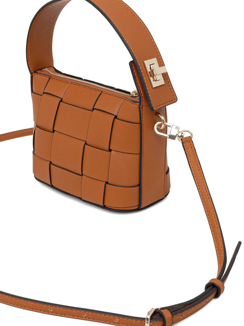 mini Maylee woven tote bag 3
