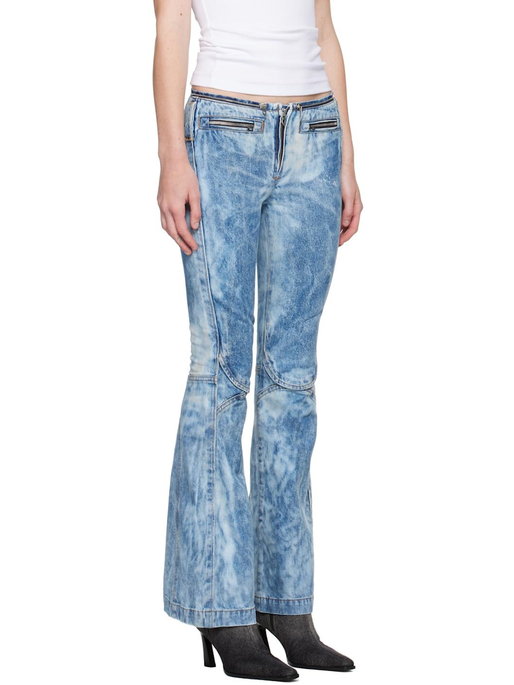 Blue Straight D-Gen 0pgam Jeans - 2