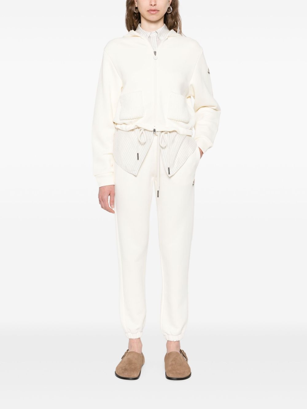 logo-patch pants - 2