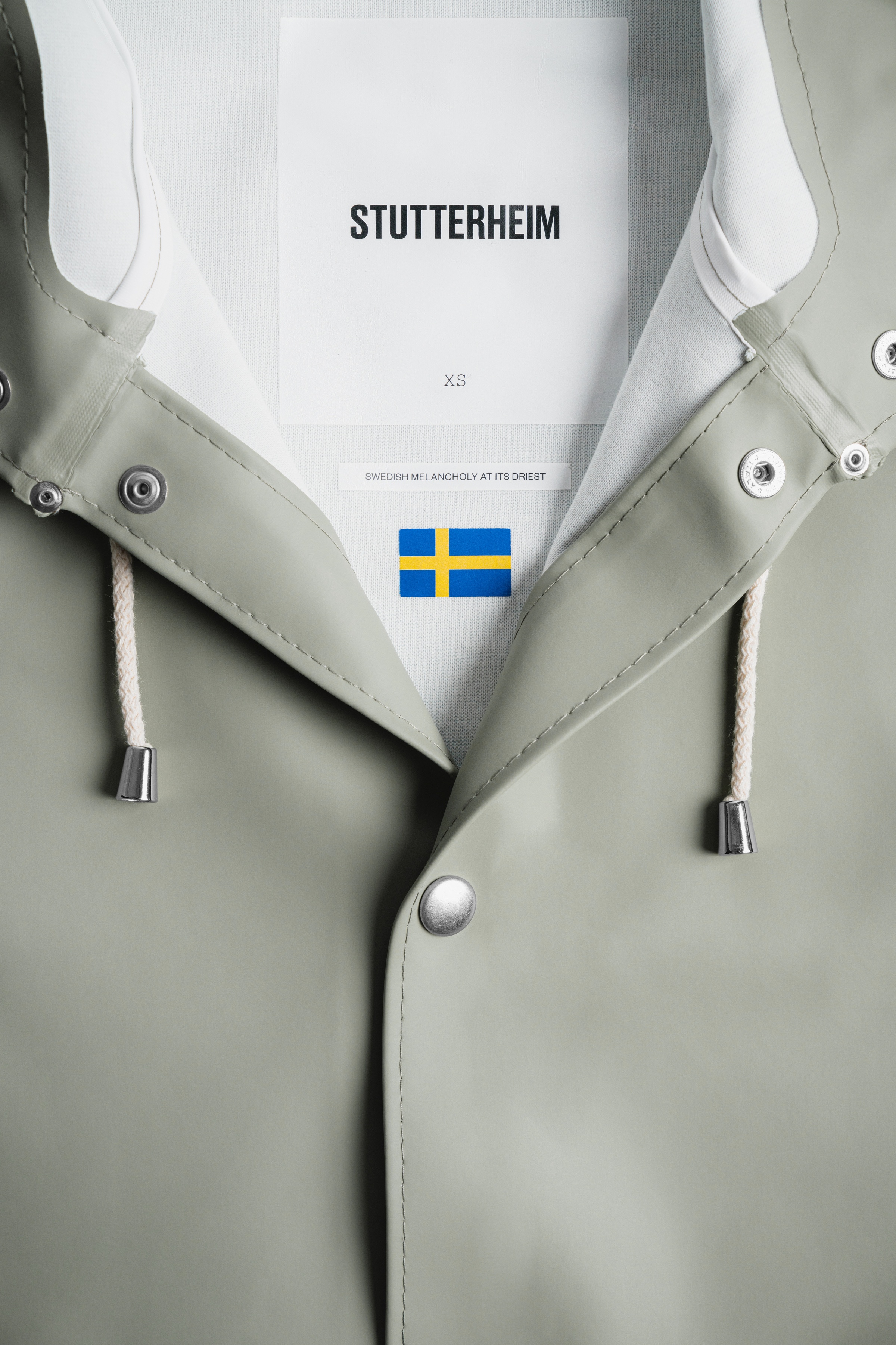 Stockholm Raincoat Khaki Green - 8