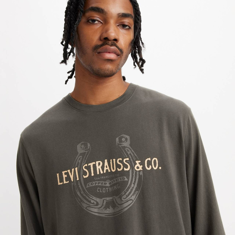 RELAXED FIT LONG SLEEVE GRAPHIC T-SHIRT 5