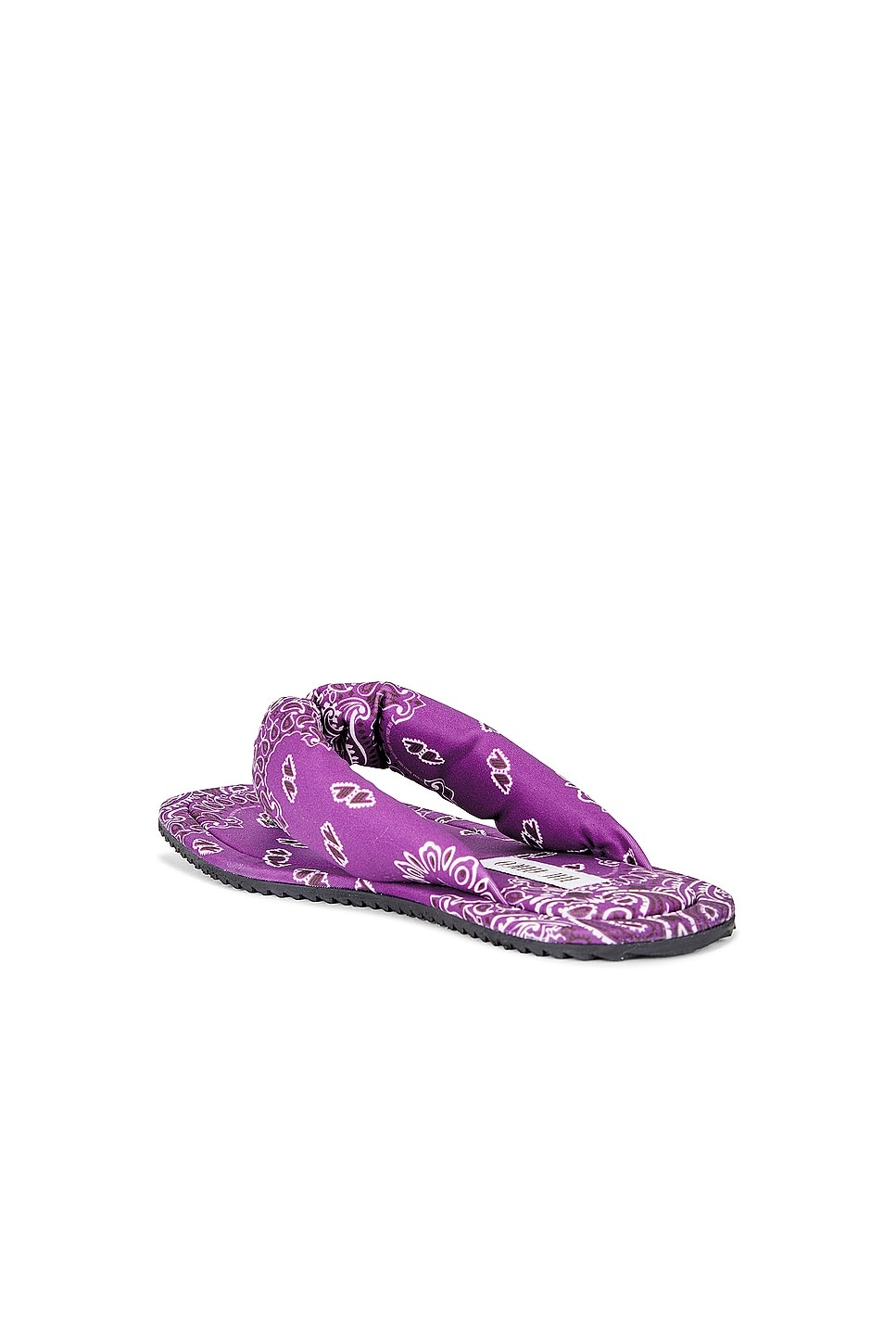 Bandana Printed Indie Flat Thong Sandal - 3