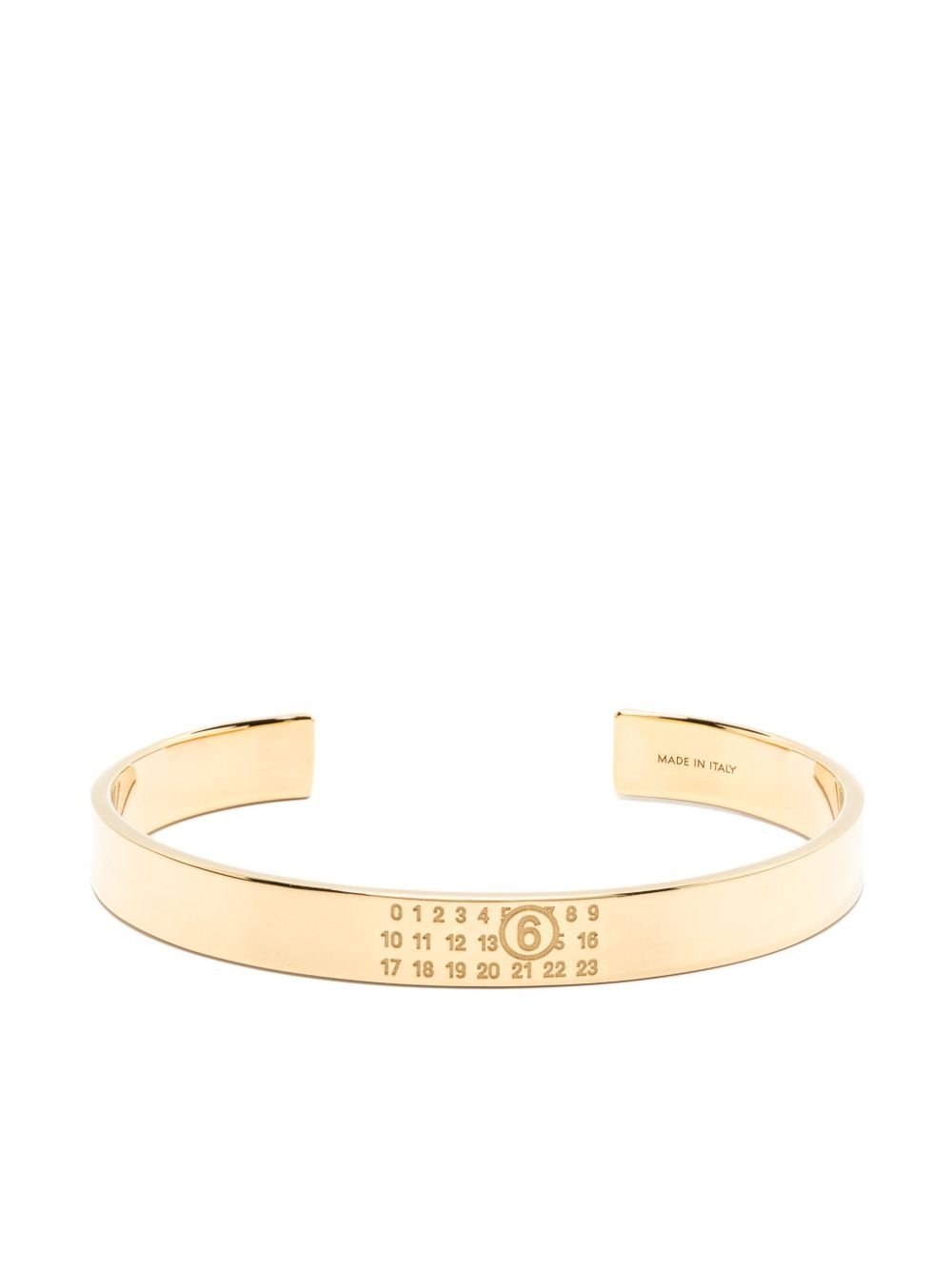 logo-engraved bracelet - 1