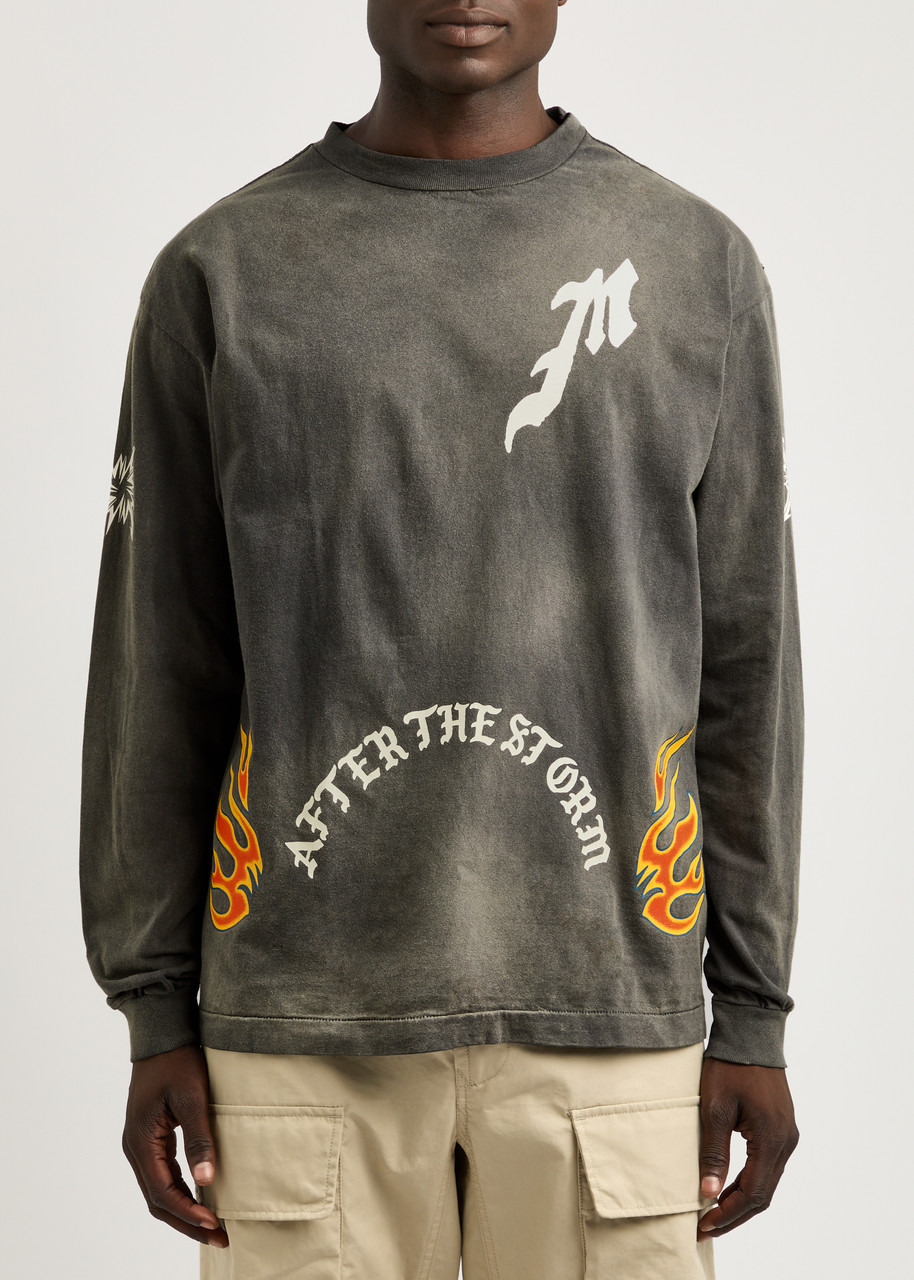 Saint Mxxxxxx After The Storm Printed Cotton top - 2
