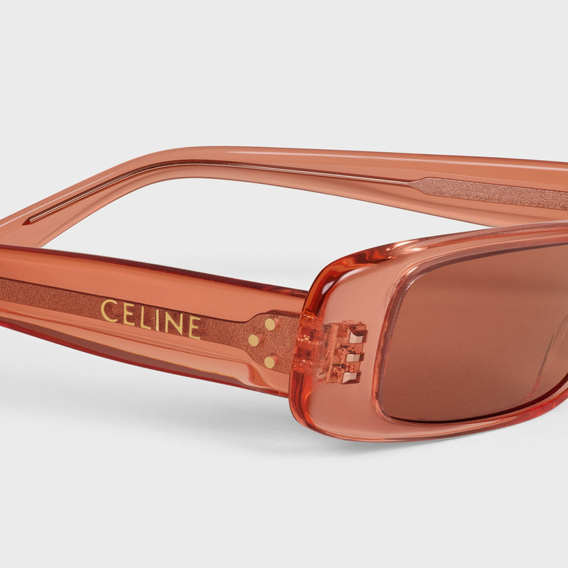 CELINE CL40343U Rectangular S343 sunglasses in Acetate outlook