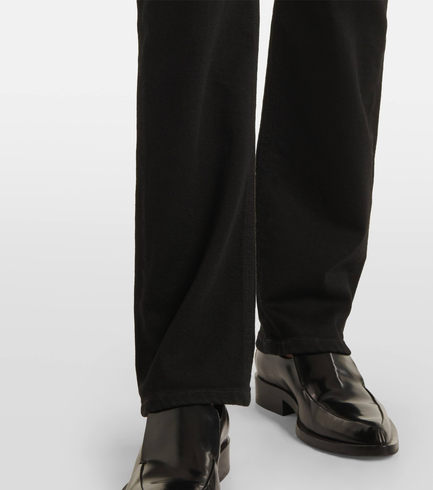 Zurie Long high-rise straight jeans - 5