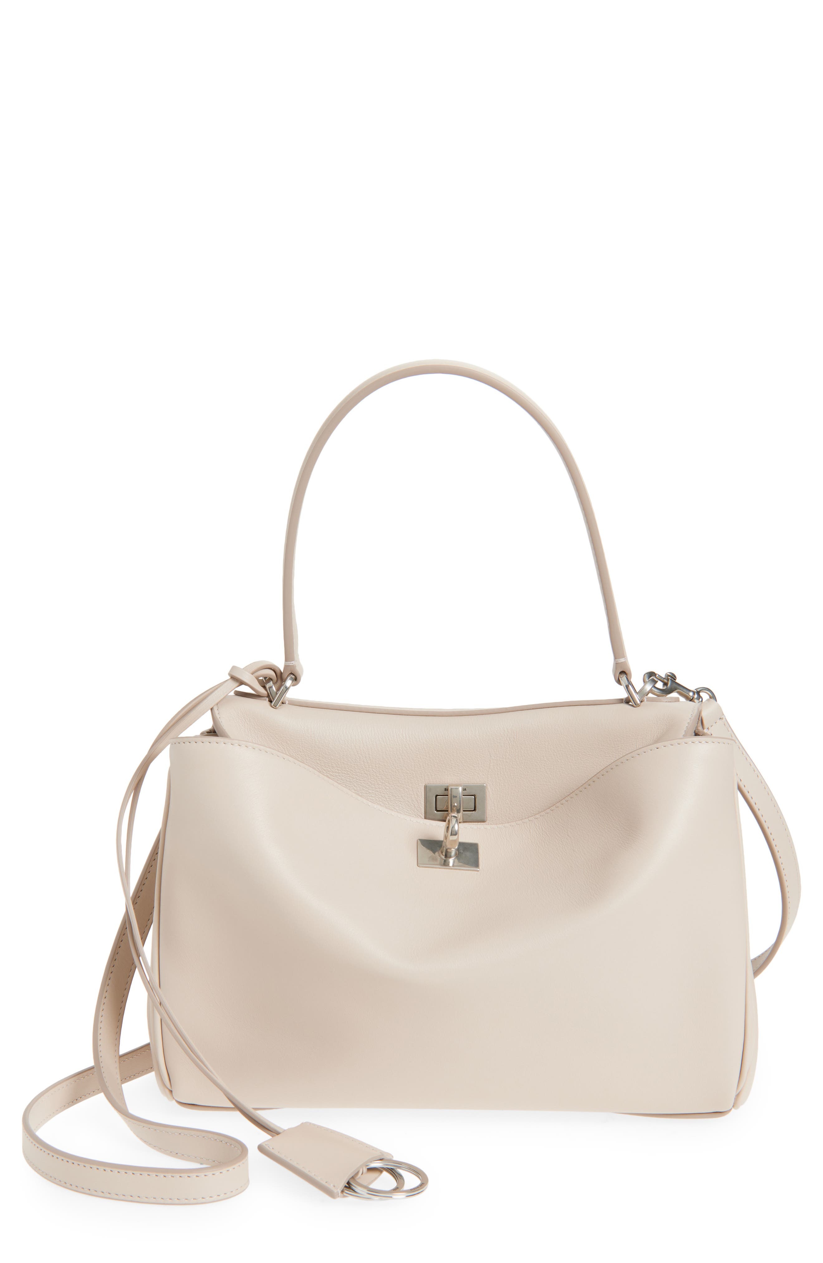 Balenciaga Small Rodeo Leather Top Handle Bag in 2019 Almond at Nordstrom - 1