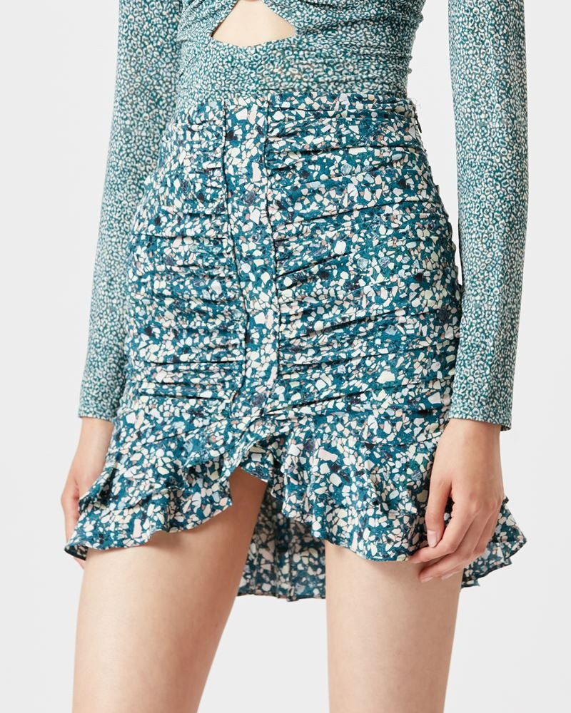 MILENDI MINI SILK SKIRT 3