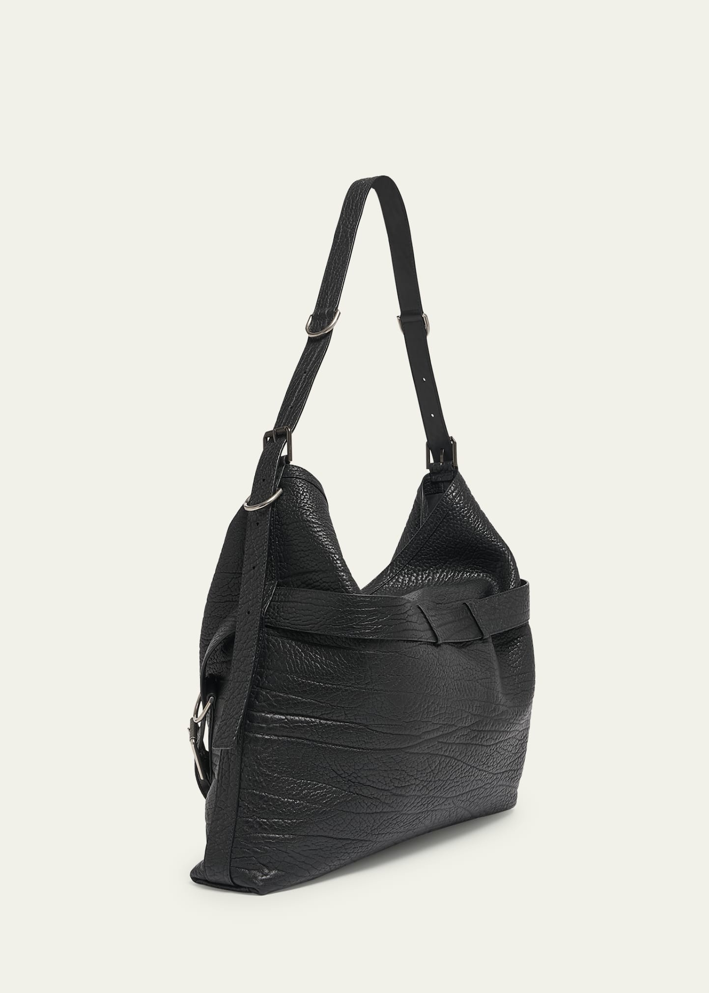 Men's Voyou Large Bag in Embossed Leather - 3
