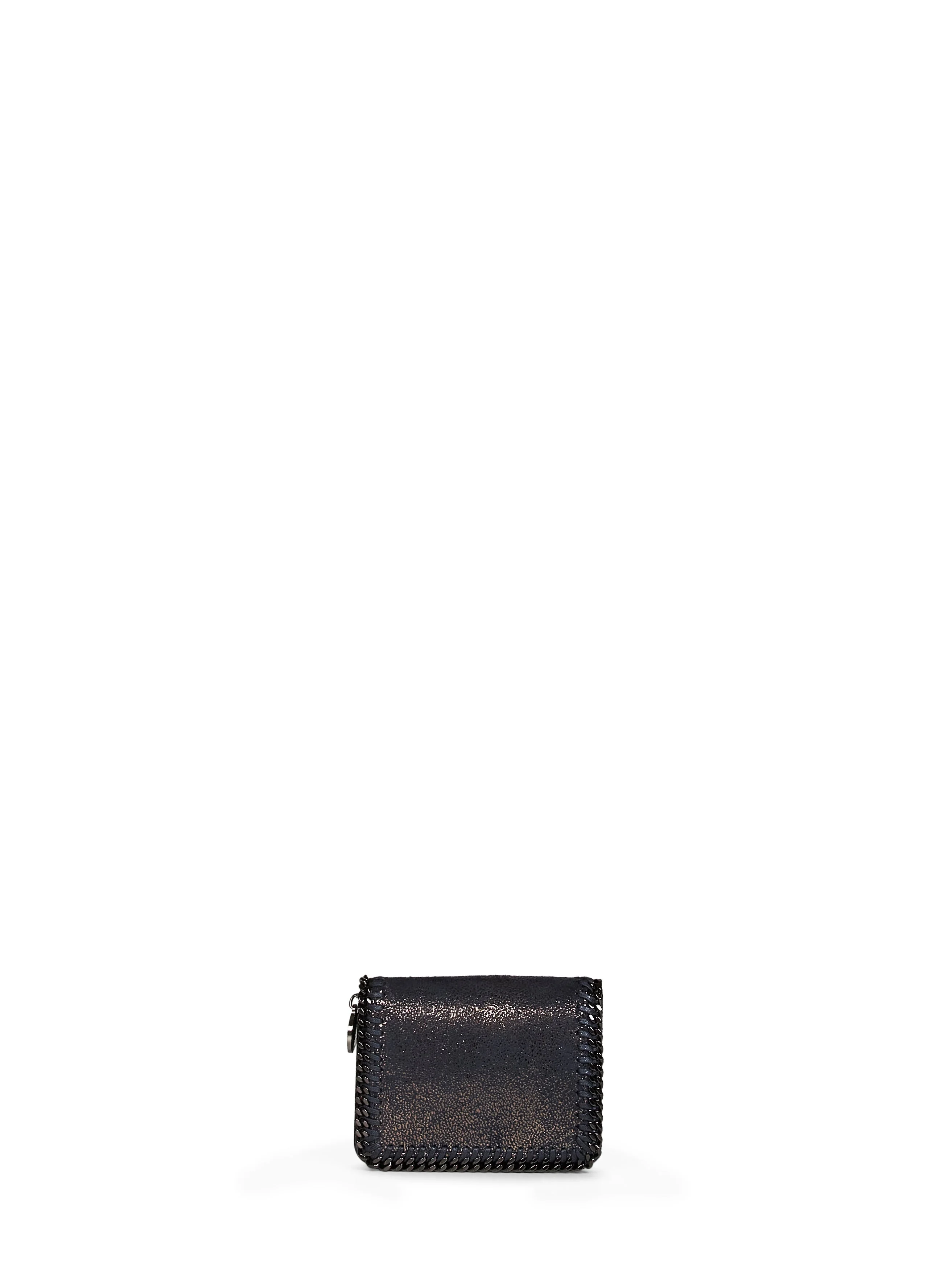 Stella Mccartney Women Dark Navy Falabella Bi-Fold Wallet - 1
