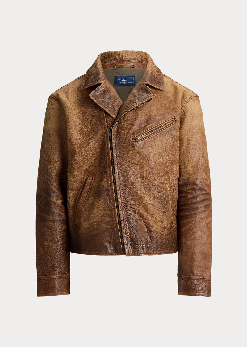 Leather Newsboy Jacket 1