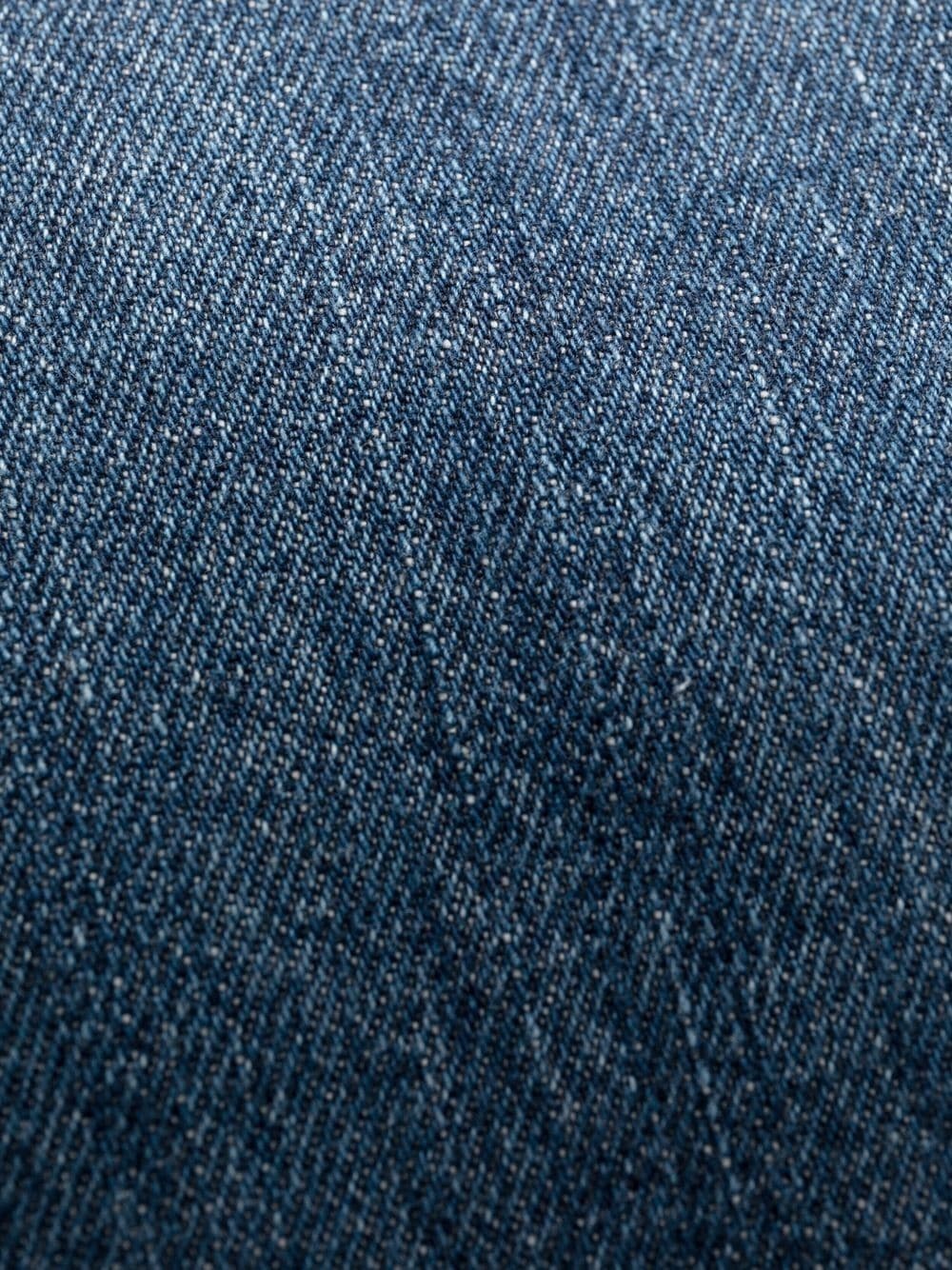 slim-cut denim jeans - 6