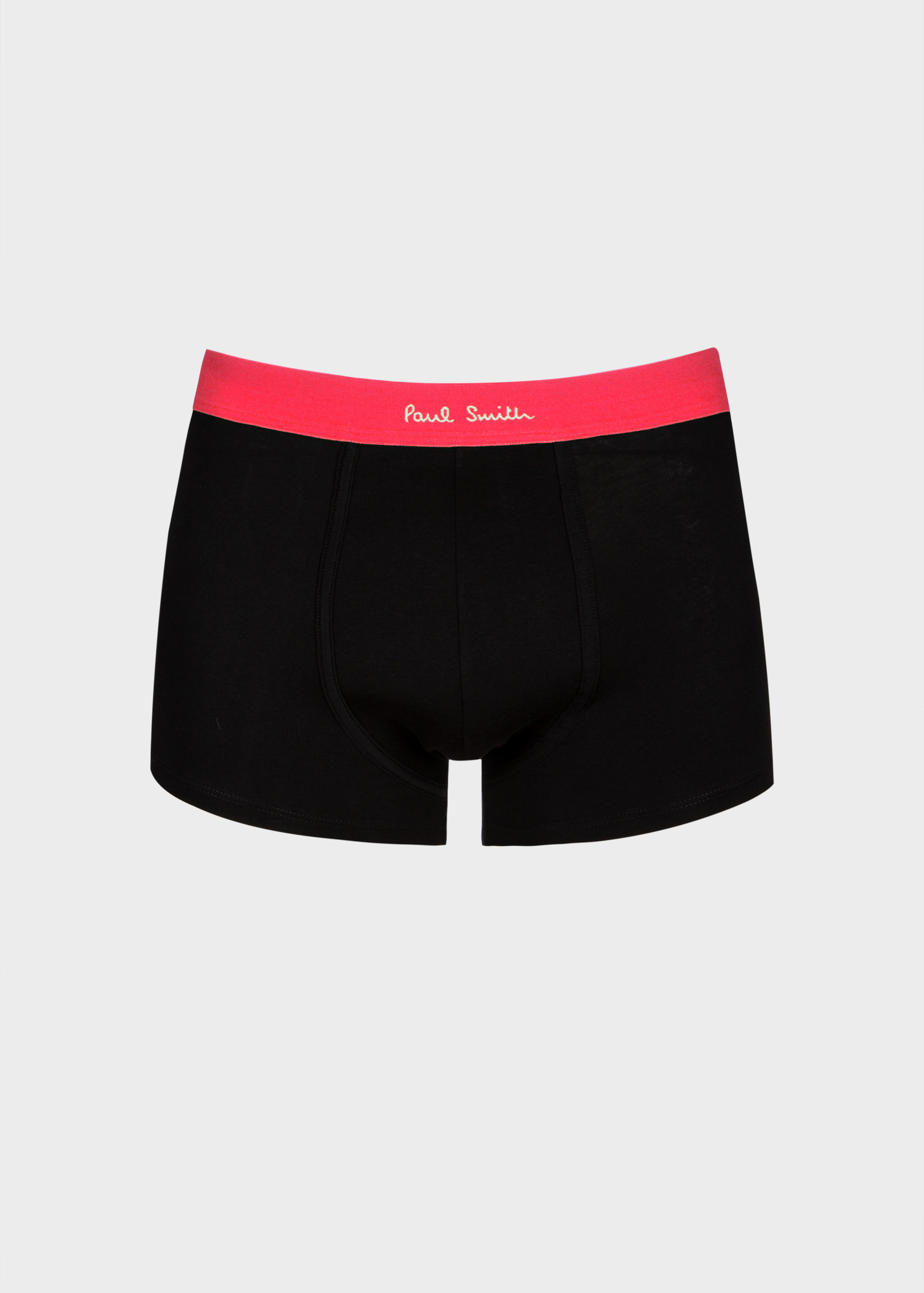 Black Long Boxer Briefs Three Pack - 2