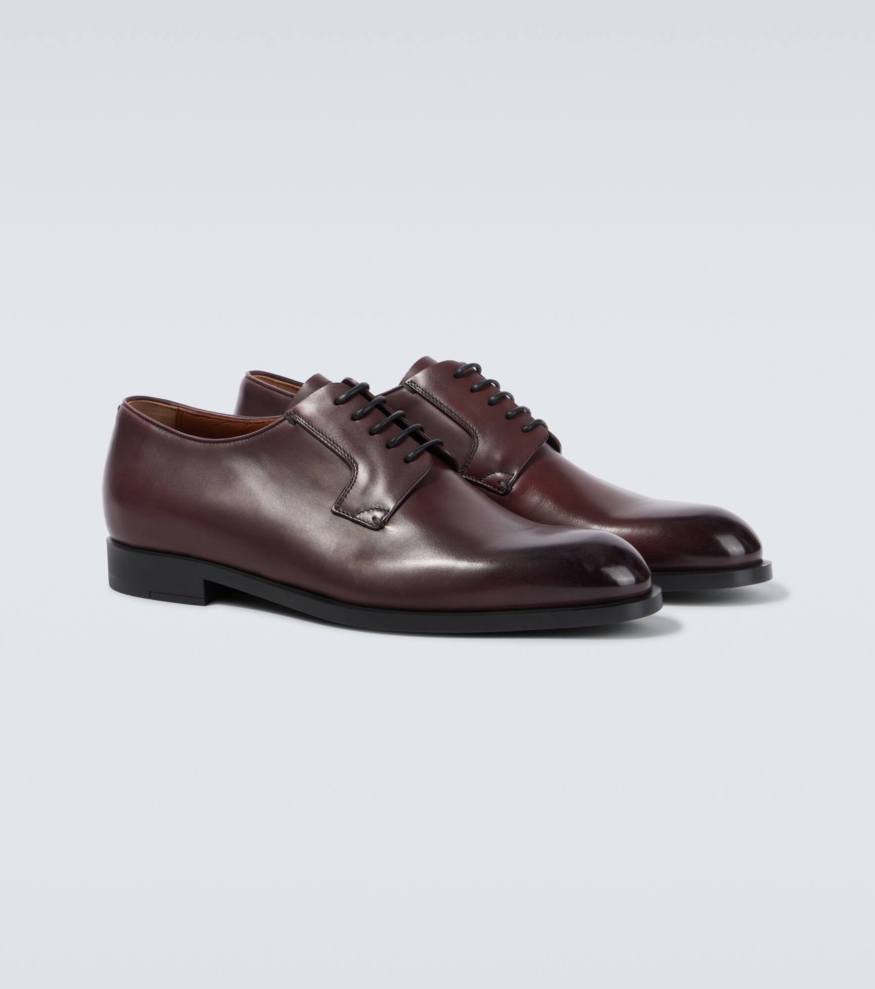 Leather Derby shoes - 5