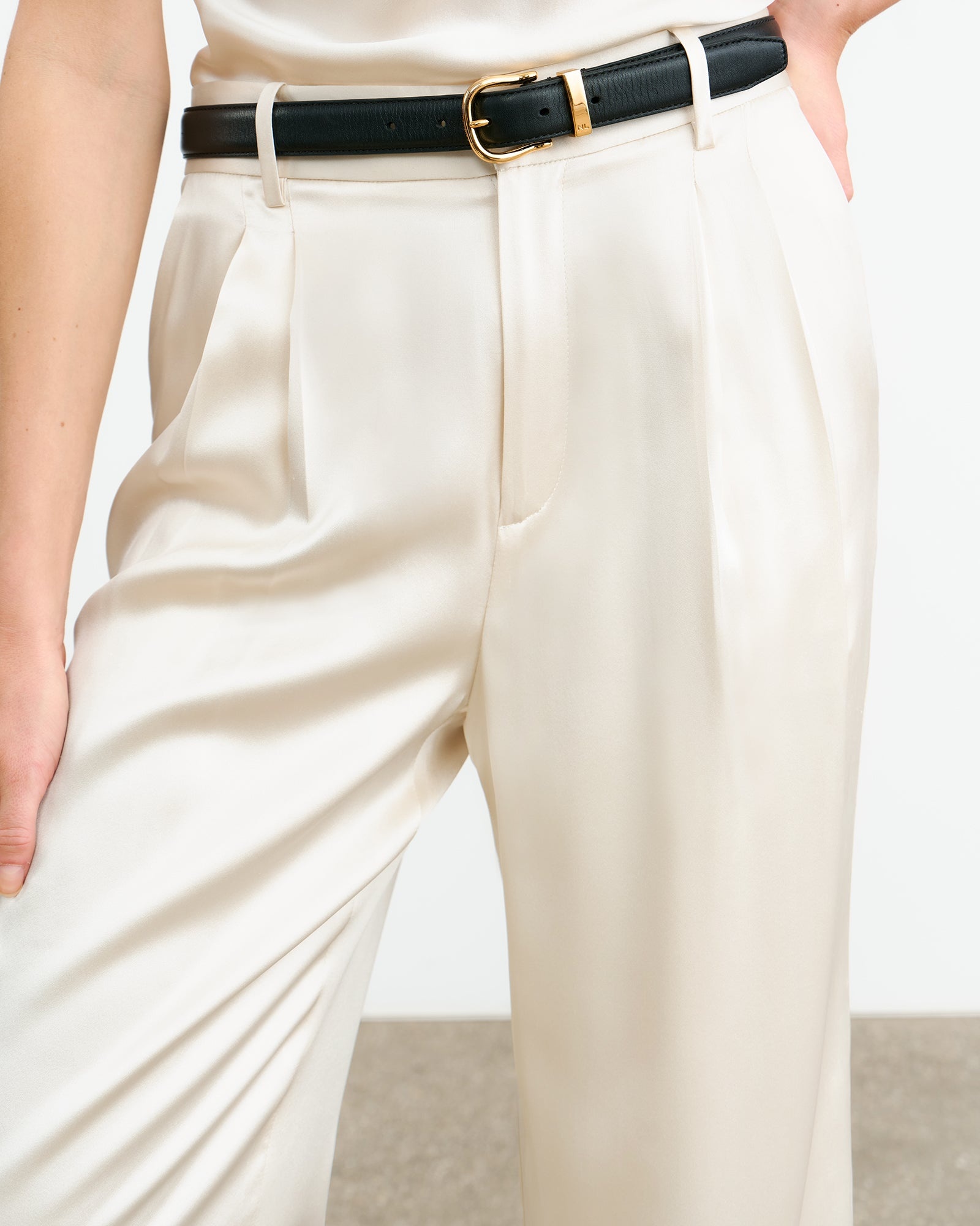 FLAVIE SILK PANT - 3