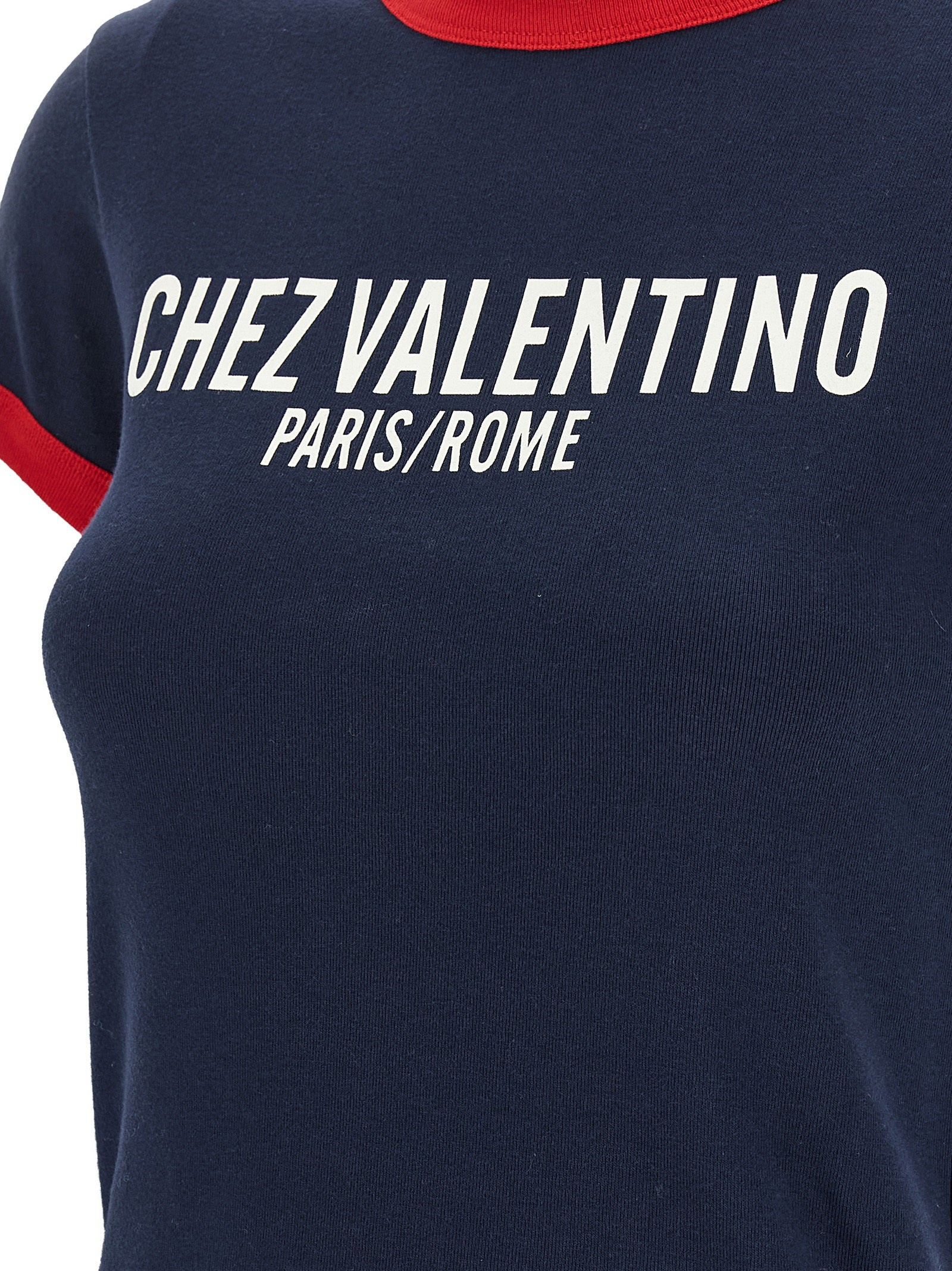 Chez Valentino T-Shirt Blue - 4