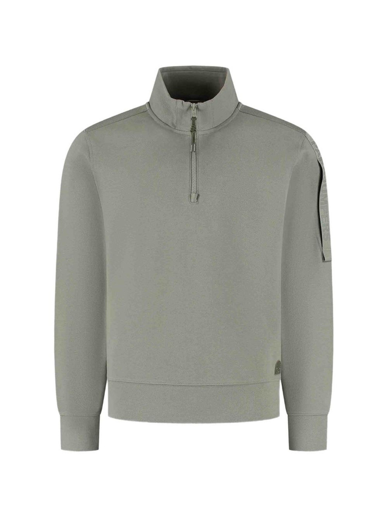 Ellingtone zip funnel-neck sweatshirt 1