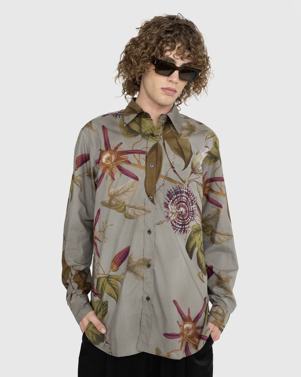 Dries van Noten – Cannon Shirt Grey - 4