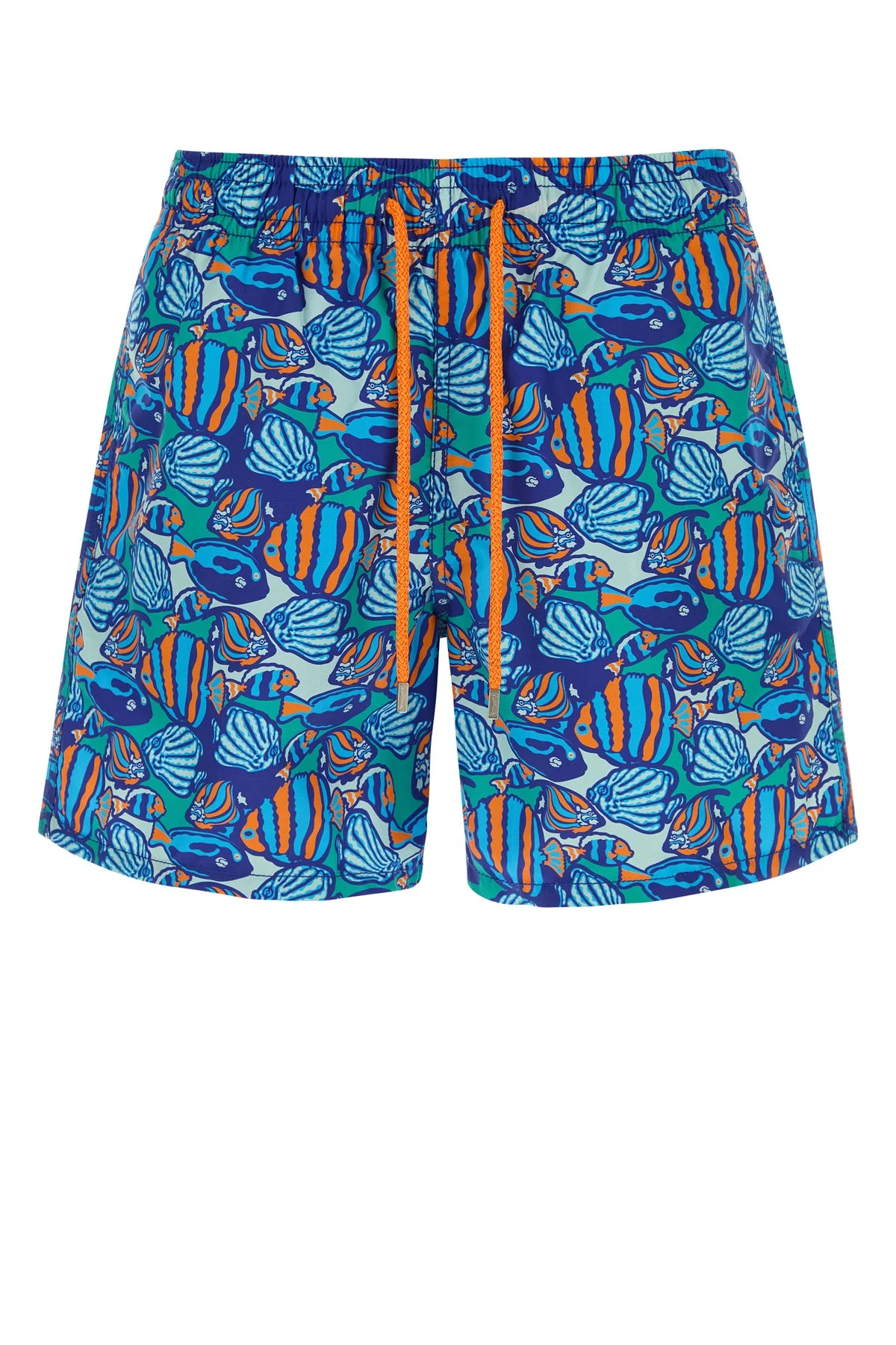 Printed nylon swimming shorts - 1