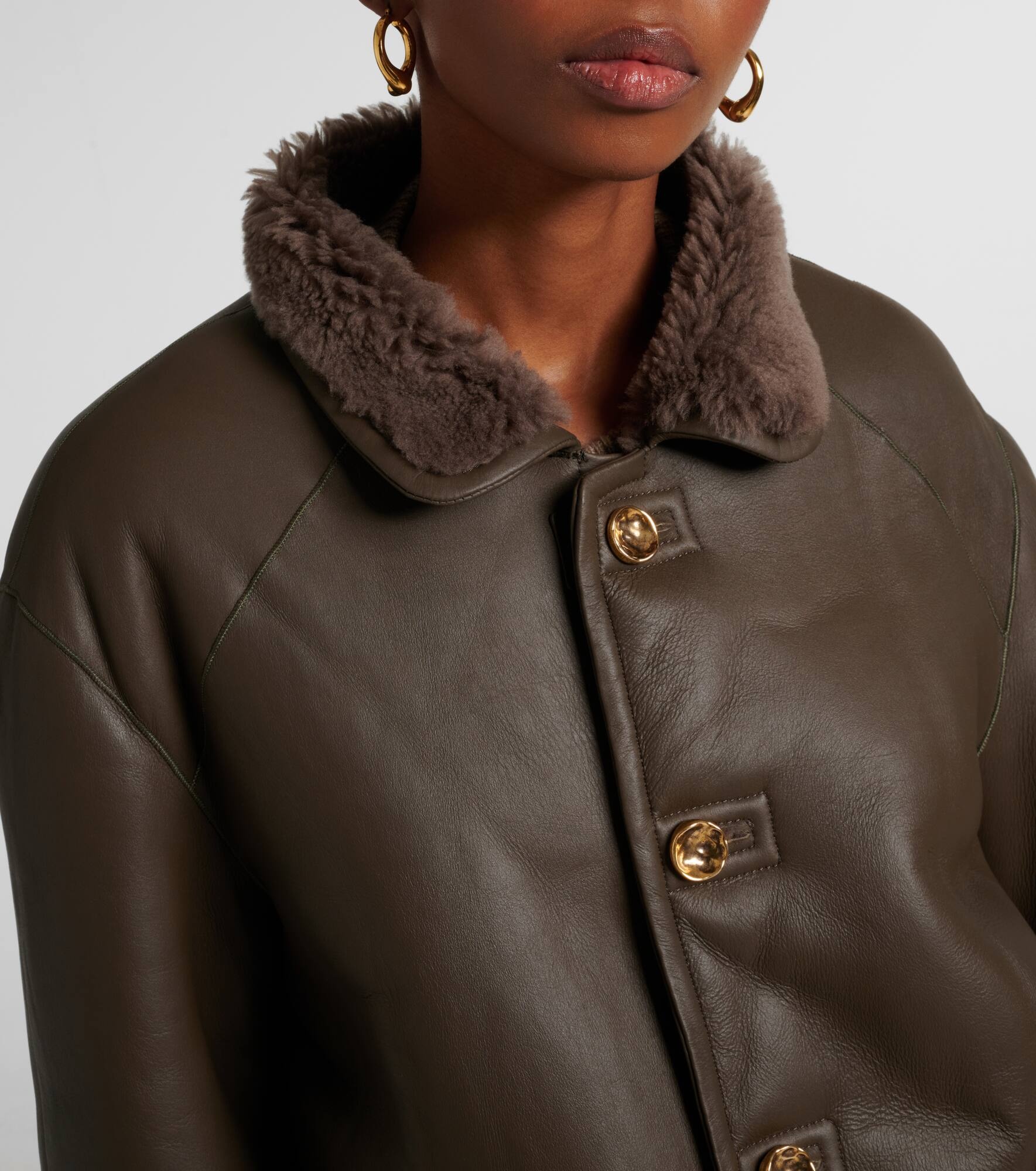 Sutherland shearling coat - 4