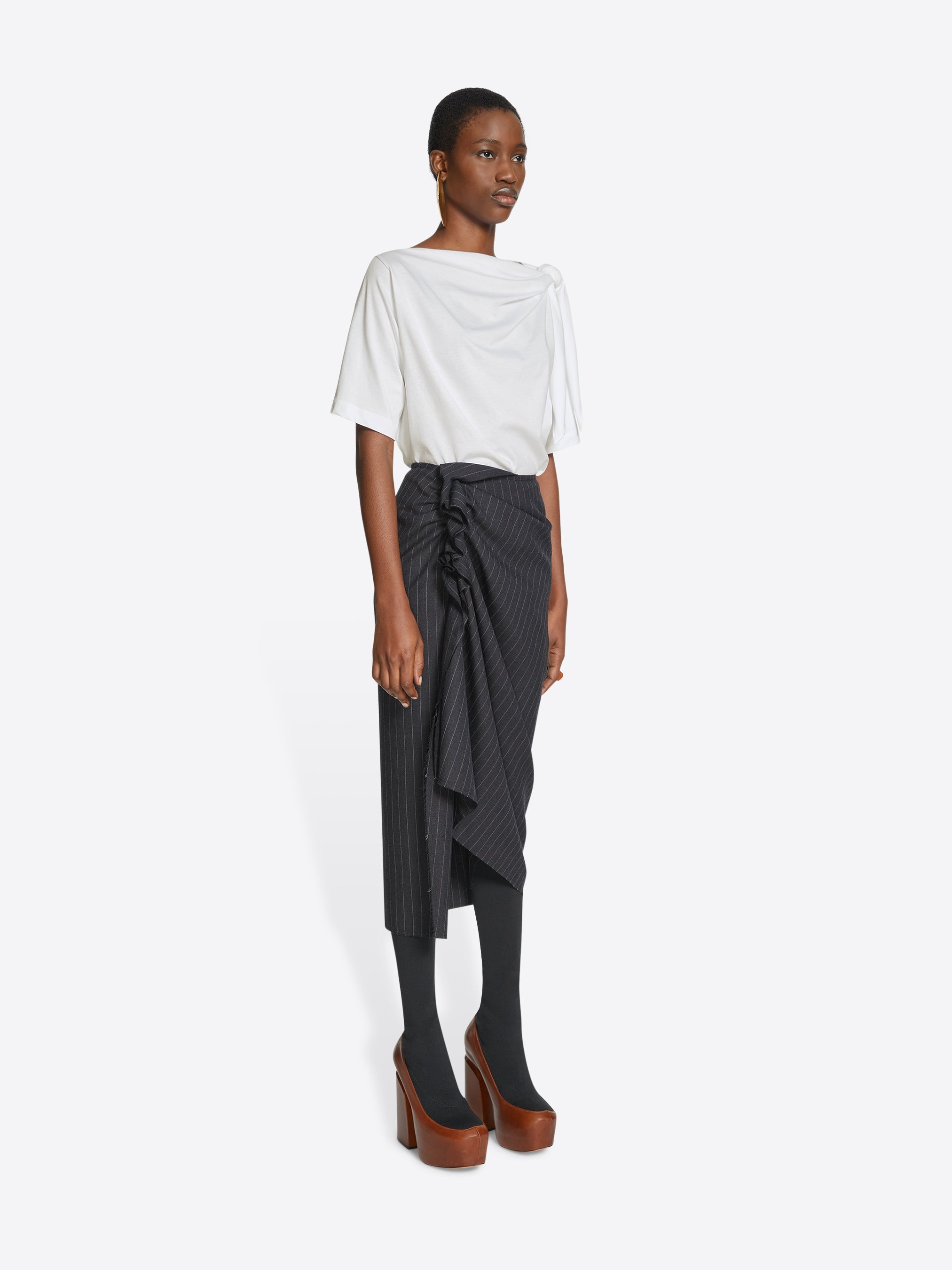 KNOTTED TEE - 3