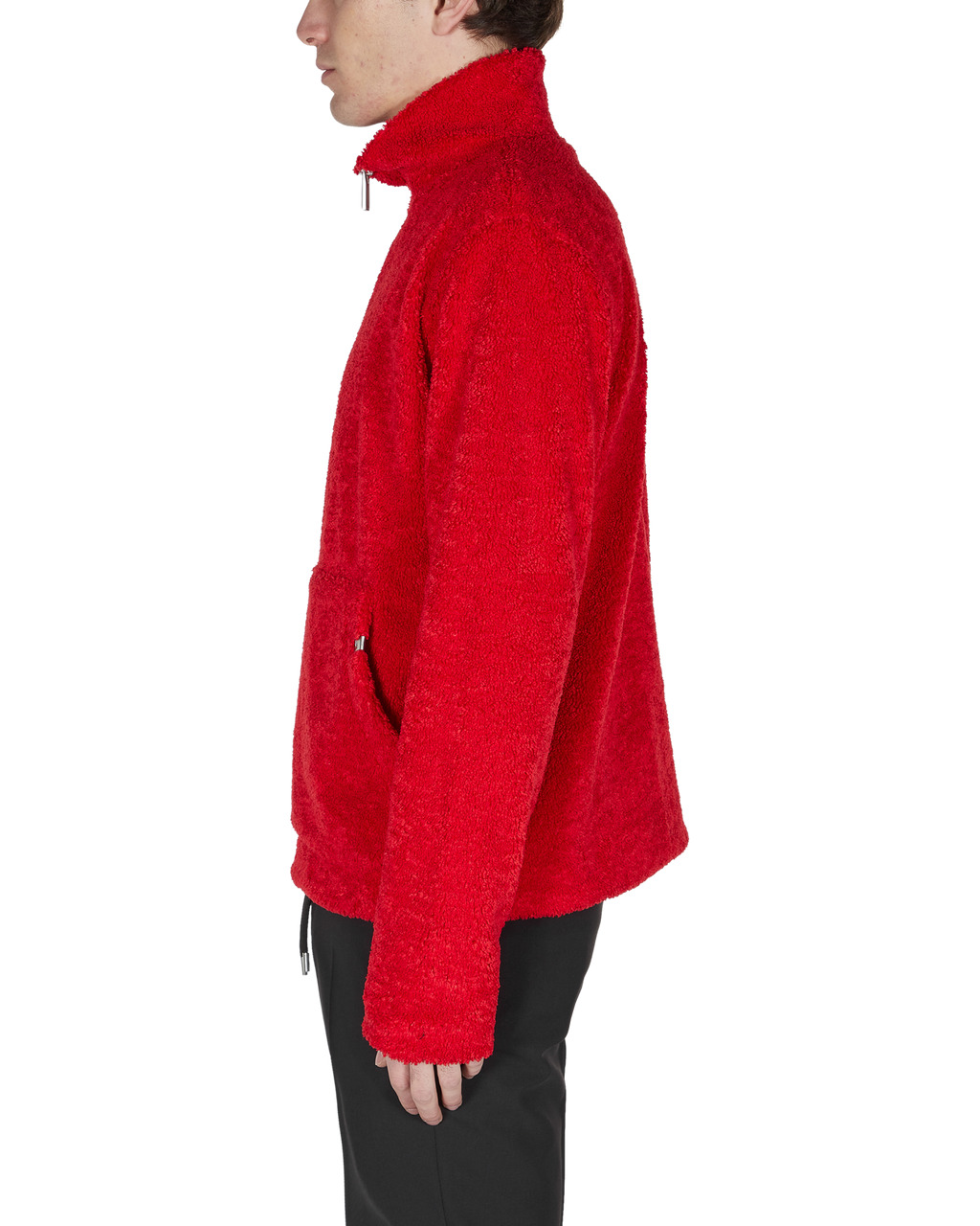 BOUCLE ZIP SWEATSHIRT - 4