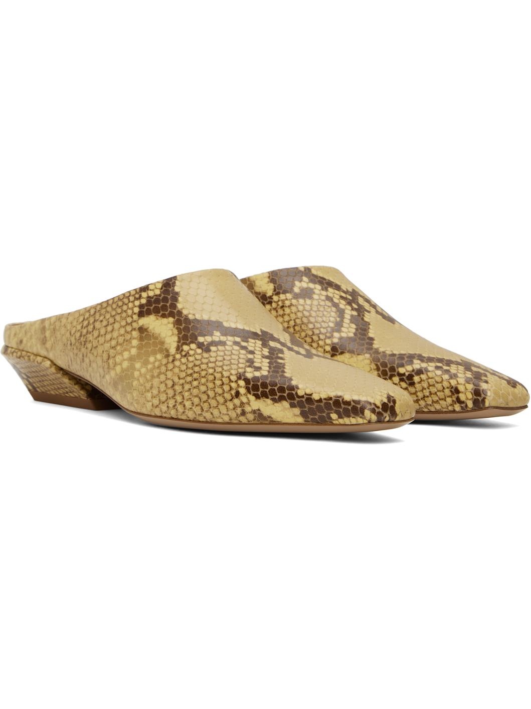 Beige Belle Sabot Slippers - 4