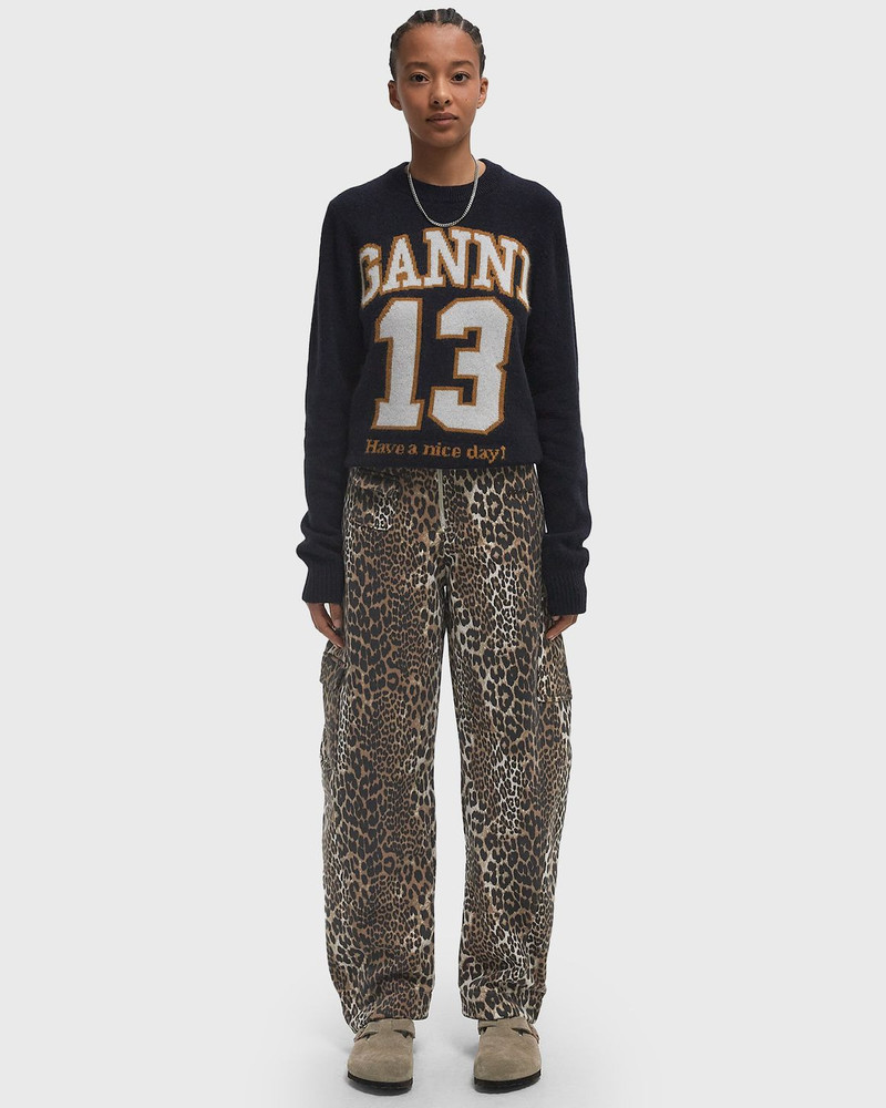 GANNI Heavy Fleece Pants outlook