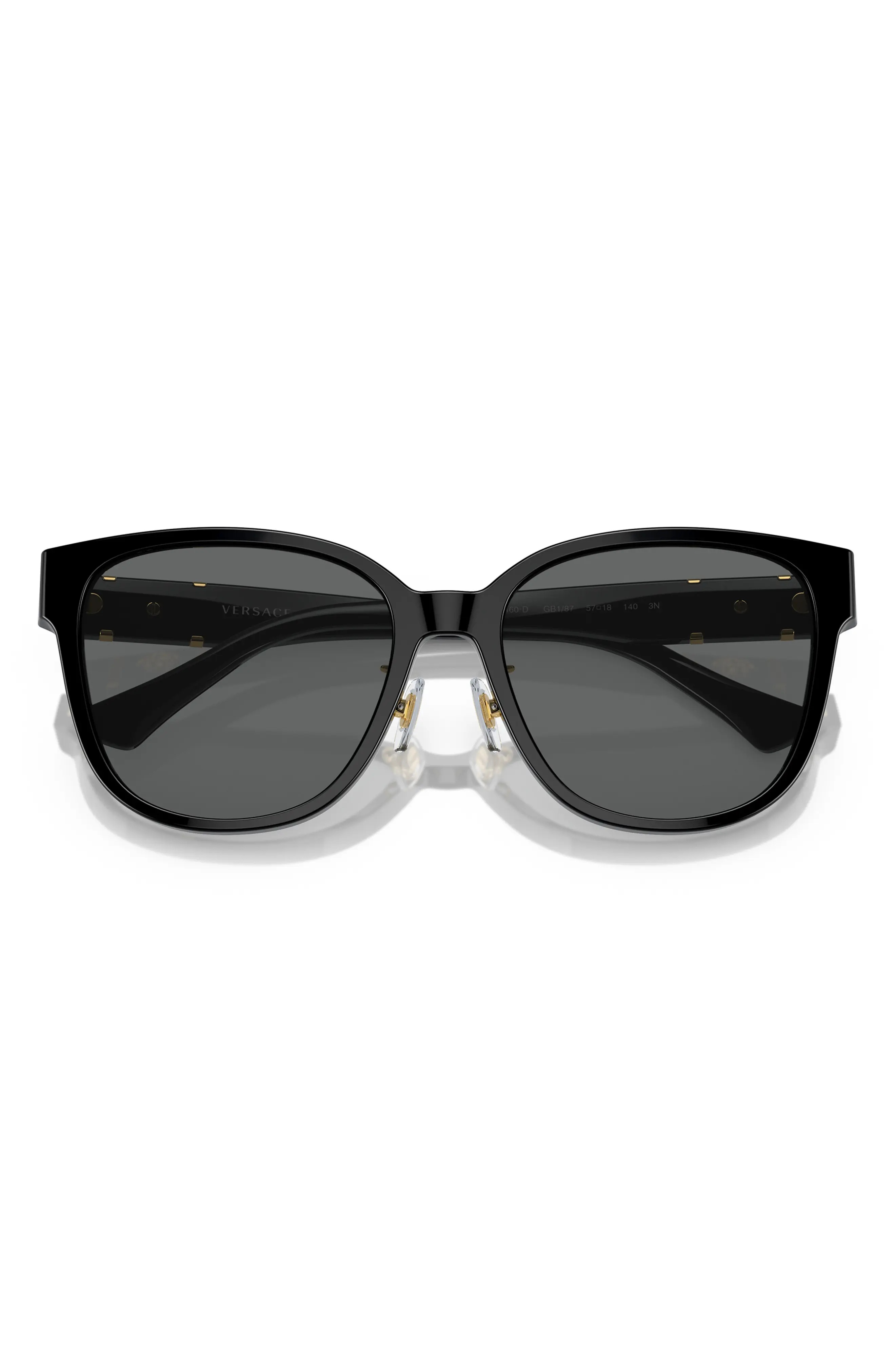 57mm Square Sunglasses - 4