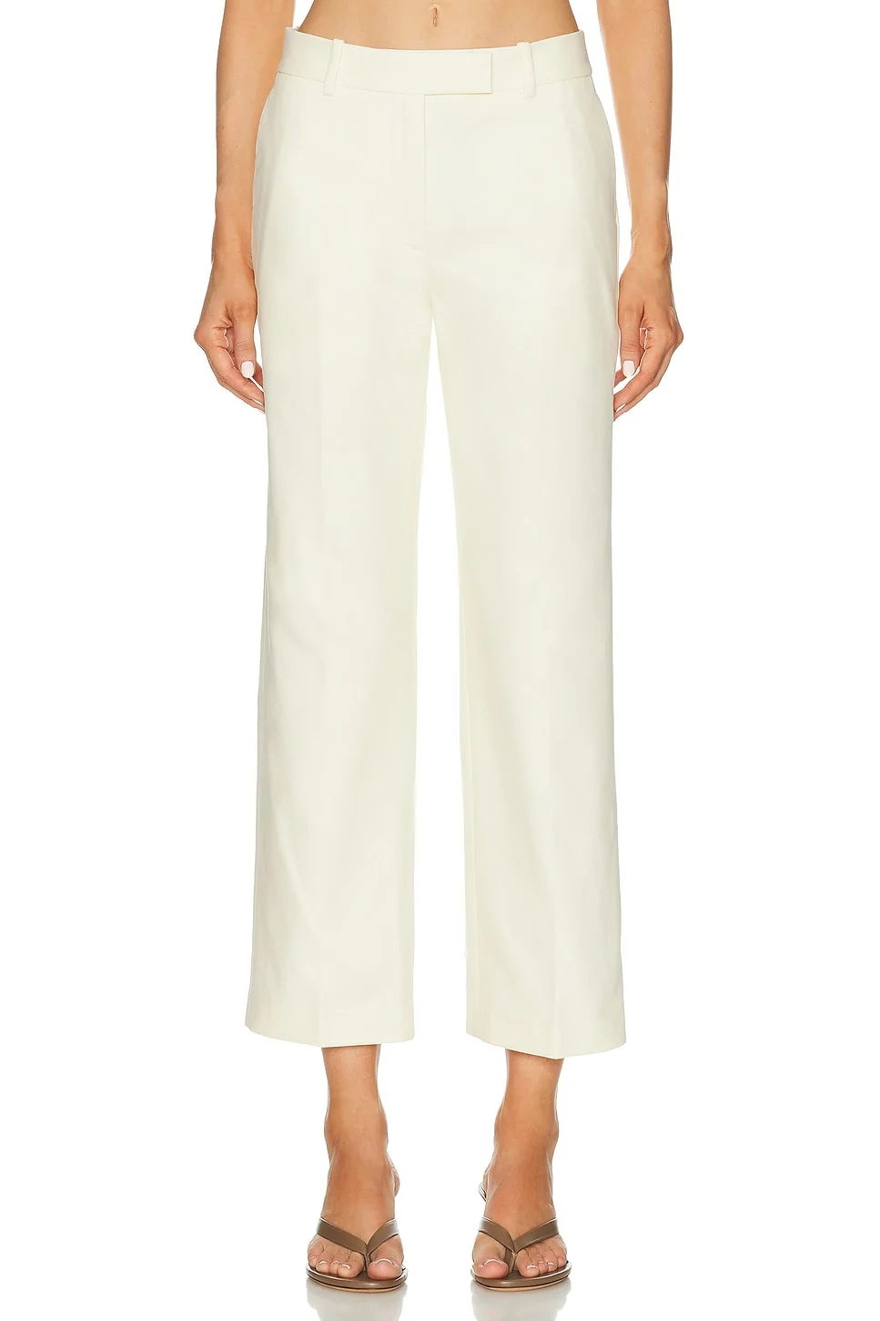 Cotton Twill Tailored Trouser - 1