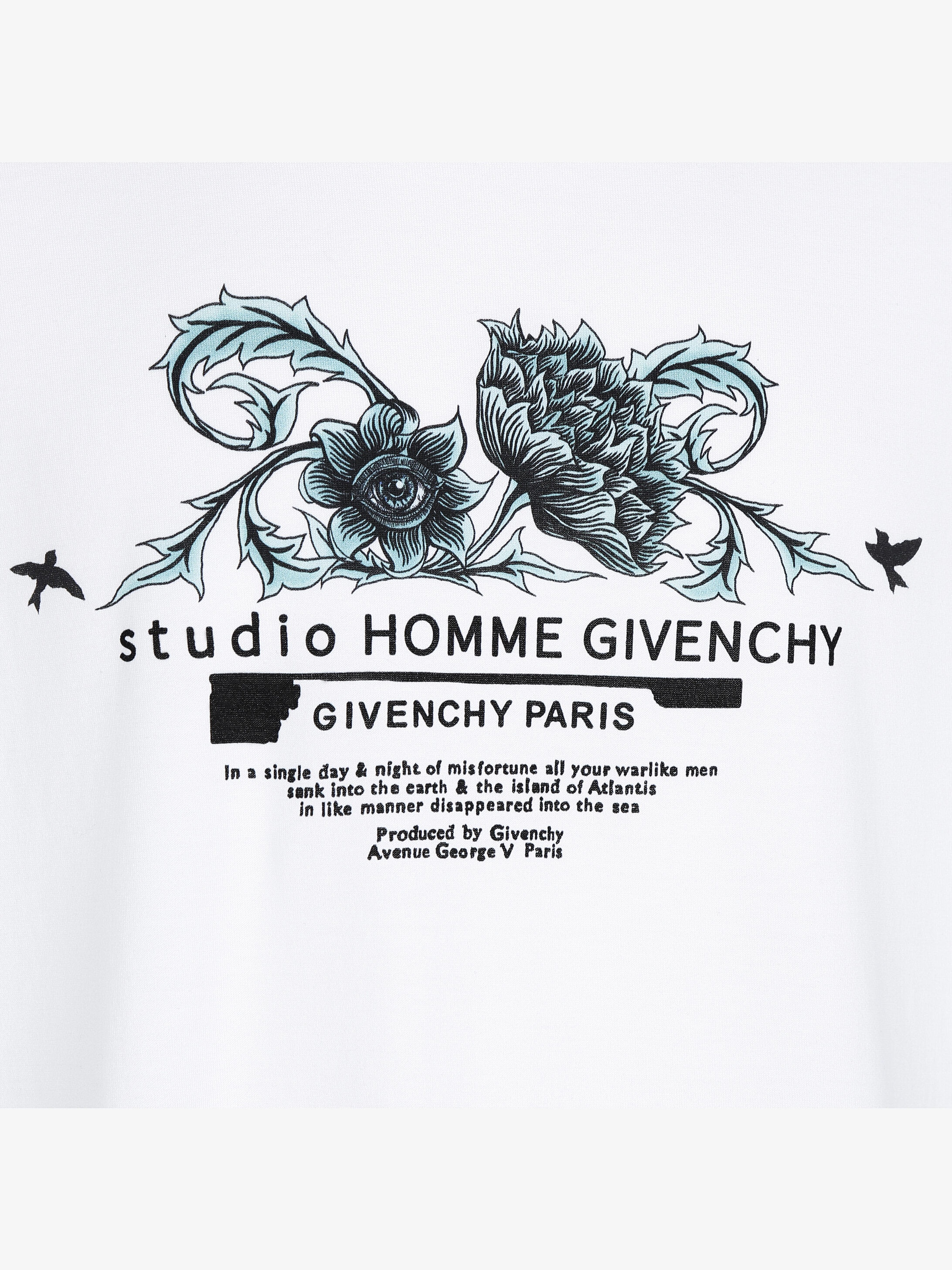 Studio Homme floral printed t-shirt - 5