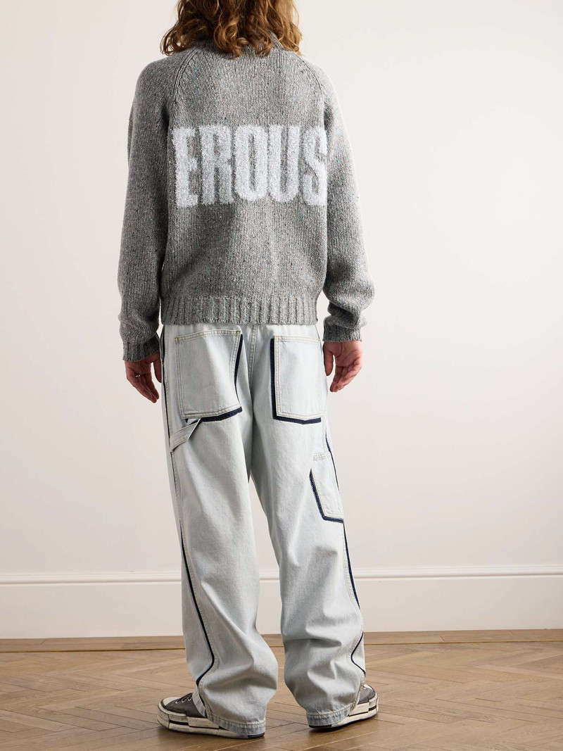 ERL Intarsia-Knit Wool-Blend Sweater outlook