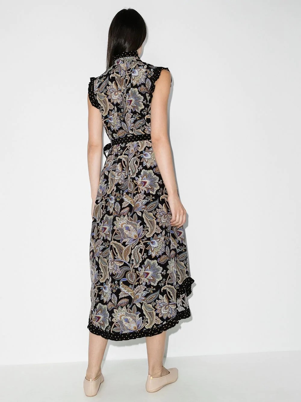 Ladybeetle floral-print dress - 3