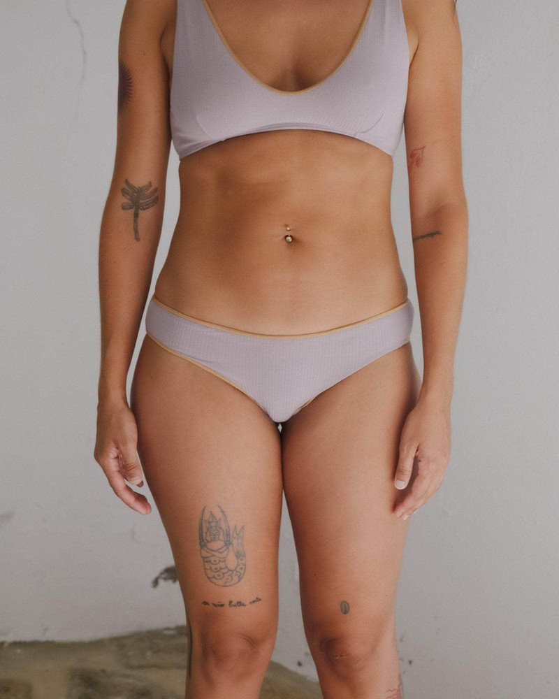 Pam Pants - Fine Organic Cotton Rib 1