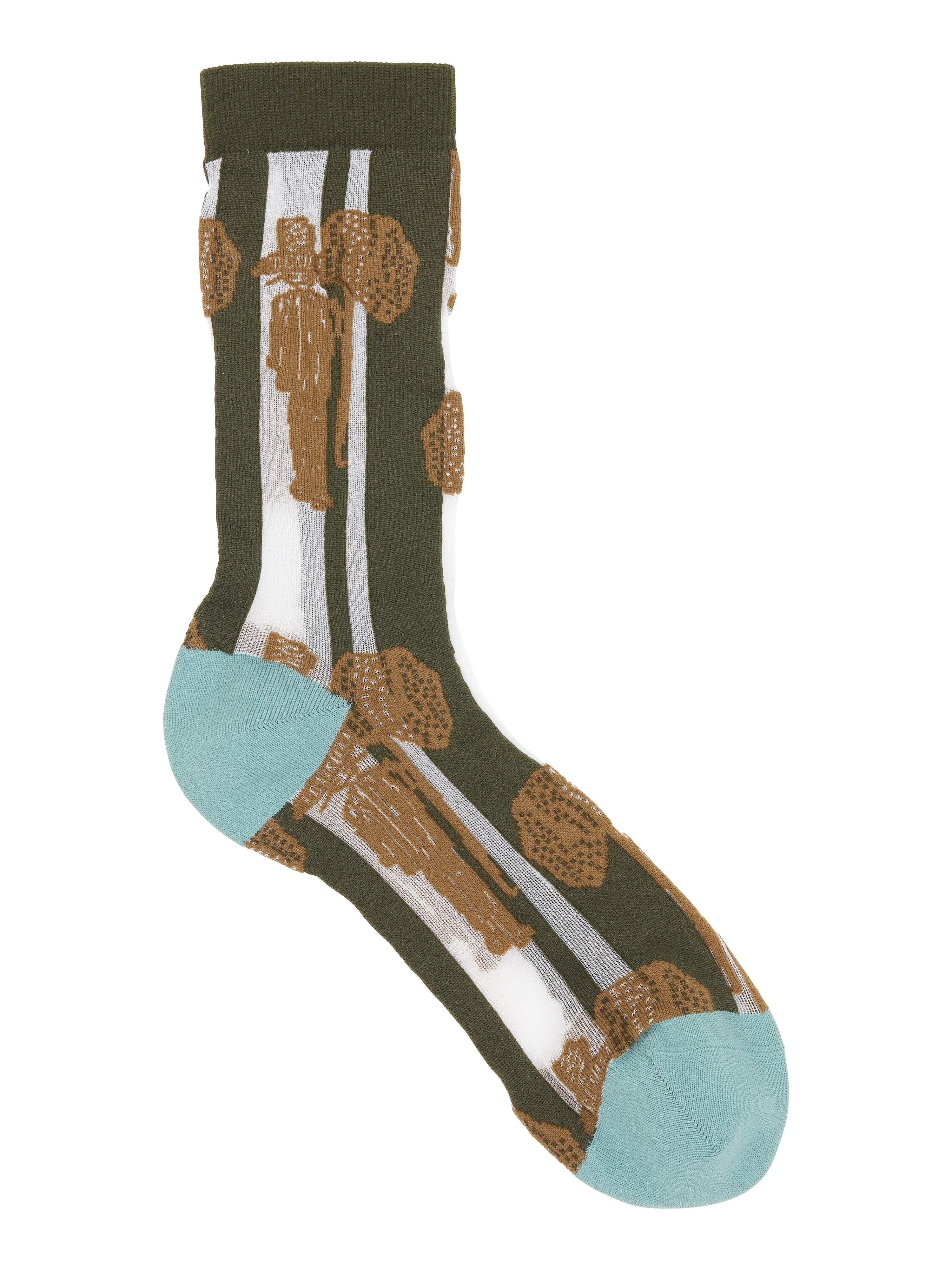 DREAMCATCHER SOCKS FEMME - BROWN CATCHER - 1